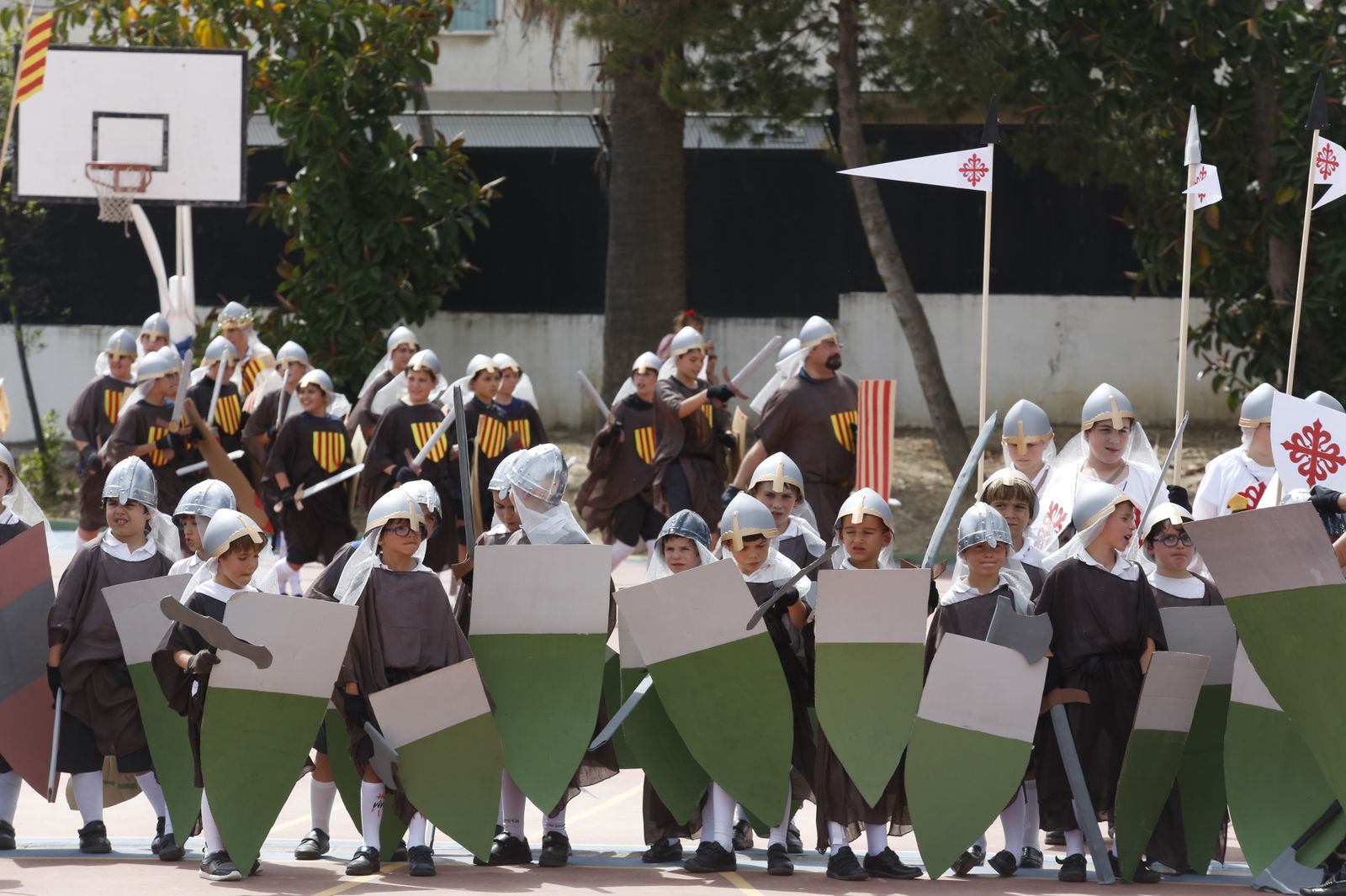 La Batalla de las Navas de Tolosa escenificada por los alumnos de El Romeral