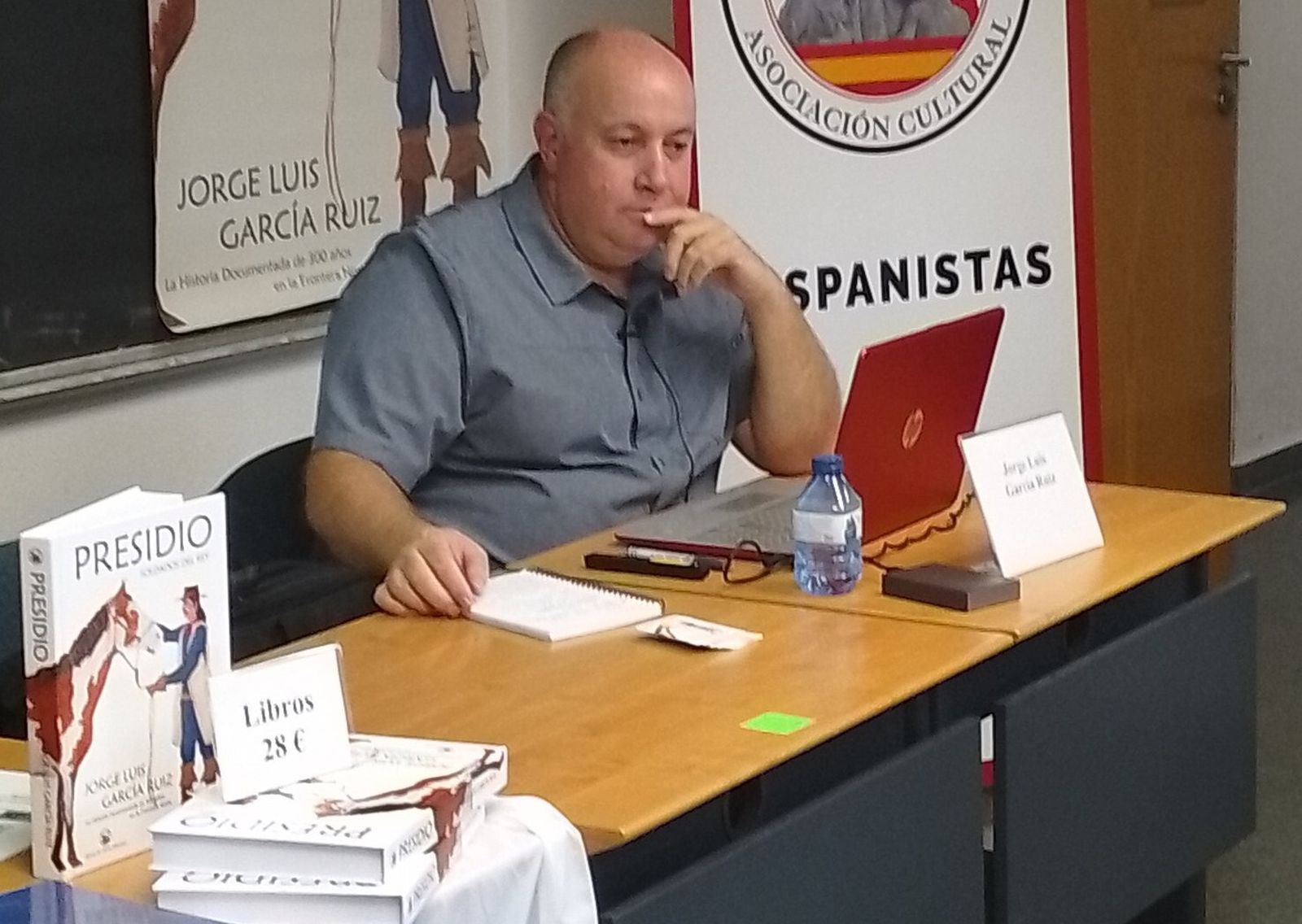 Jorge Luis García Ruiz, autor del libro 'Presidio'.