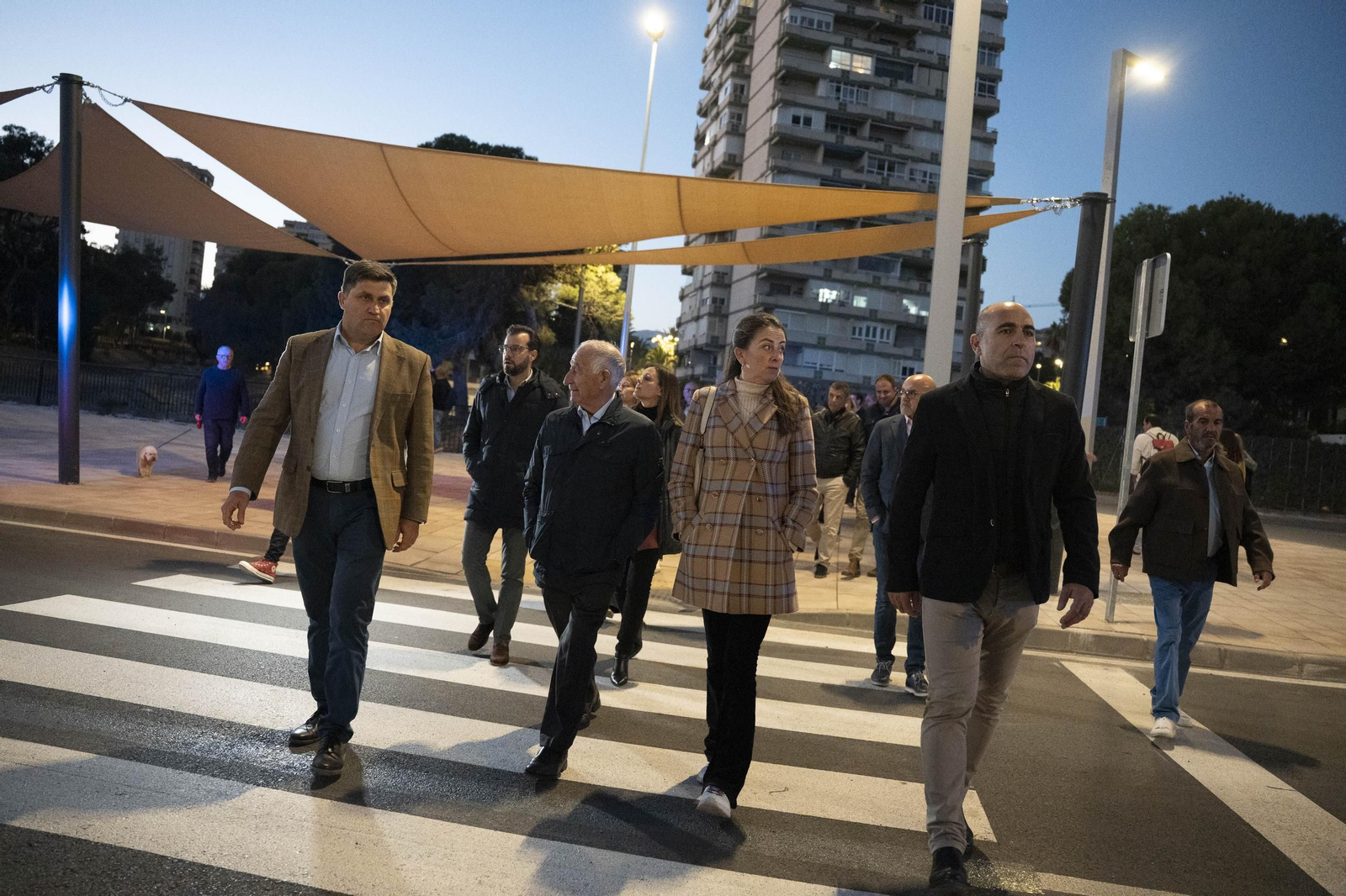 Las imágenes de la inauguración de la primera fase de la adecuación de la Rambla San Antonio de Aguadulce