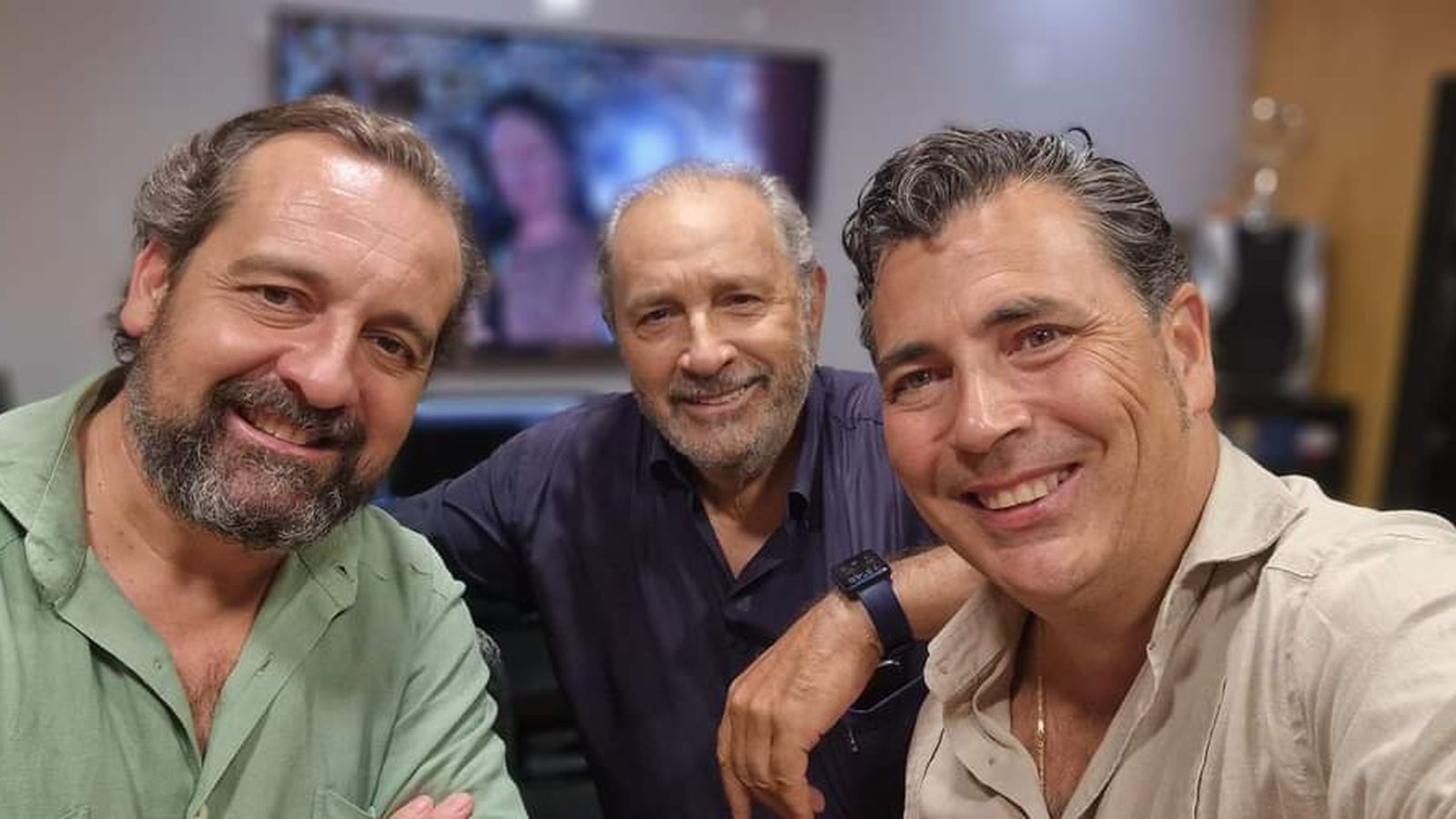 Enrique Casellas, Antonio García Barbeito y Carlos Valera