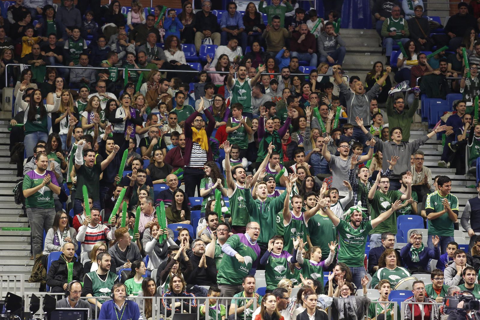 Imágenes del Unicaja-Bayern de Múnich