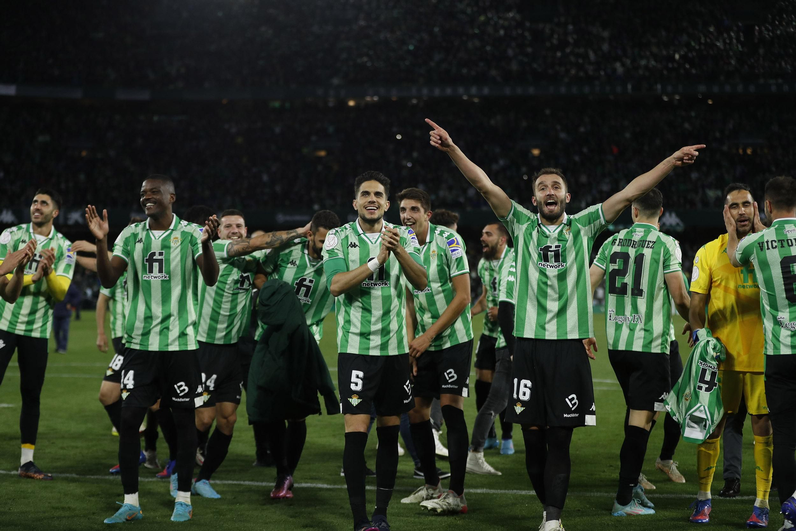 Las imágenes del Betis-Rayo