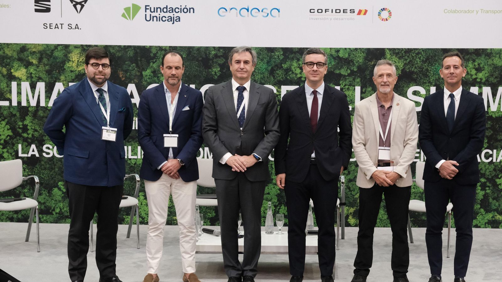 Ponentes de la inauguración de la cuarta edición de Climate Sevilla Action Summit.