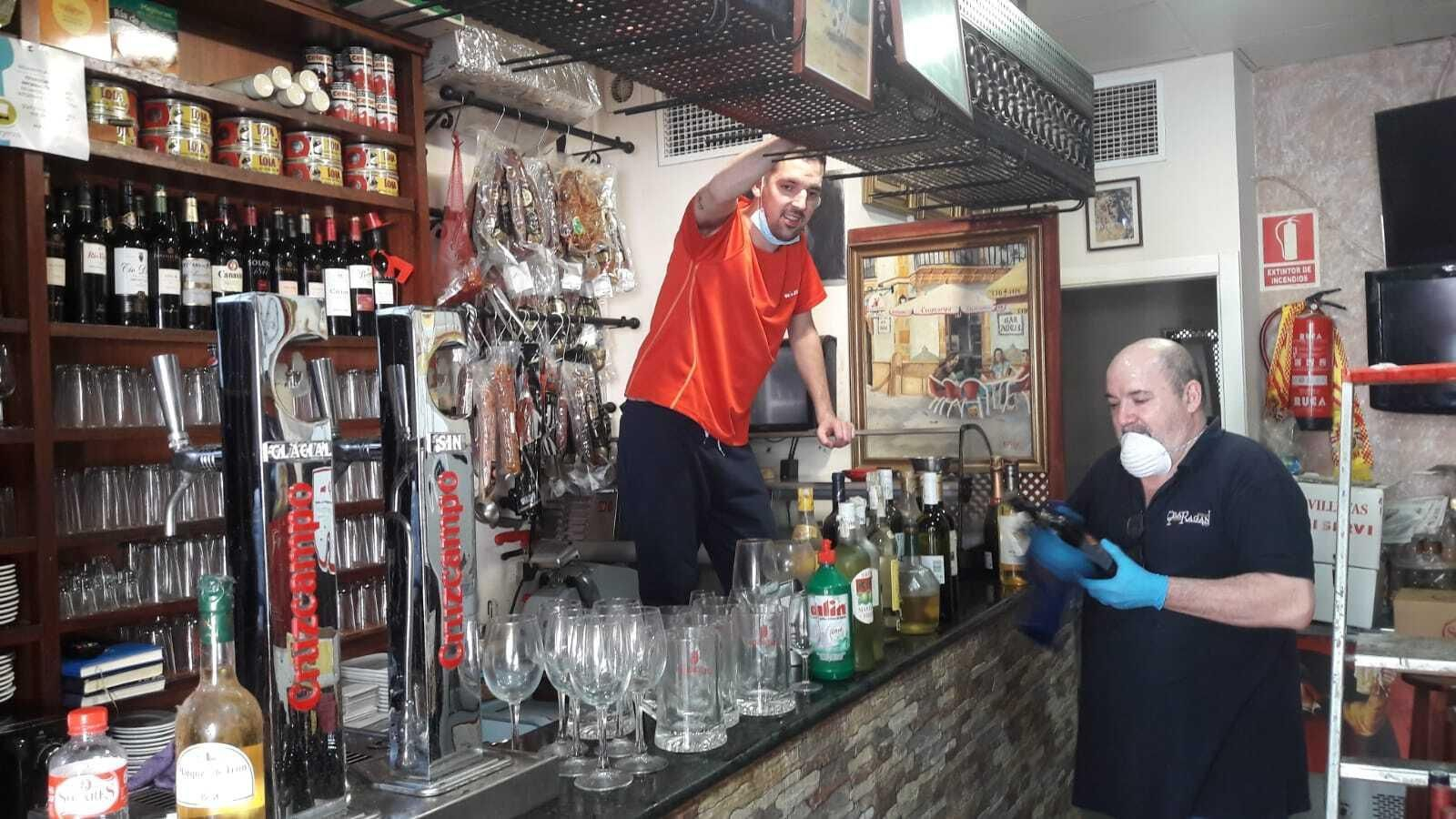 Imagen del bar Barragán en la calle Consistorio.