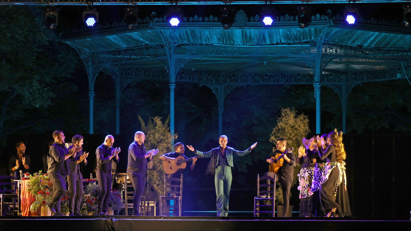 Fiesta de la Bulería Joven con Fernando Jiménez en 'Santiago, Alfa y Compás'