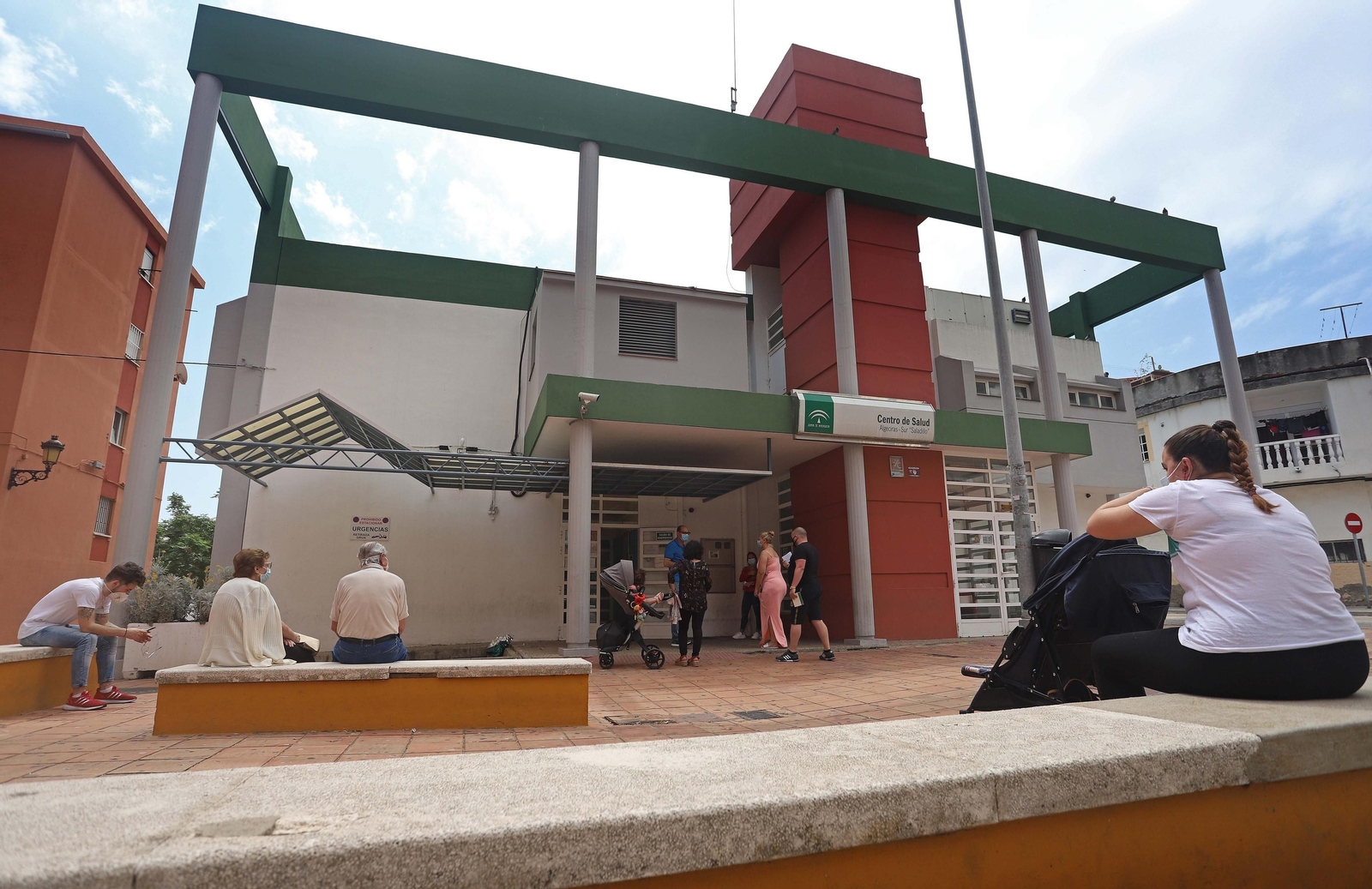 El centro de salud del Saladillo, en Algeciras.