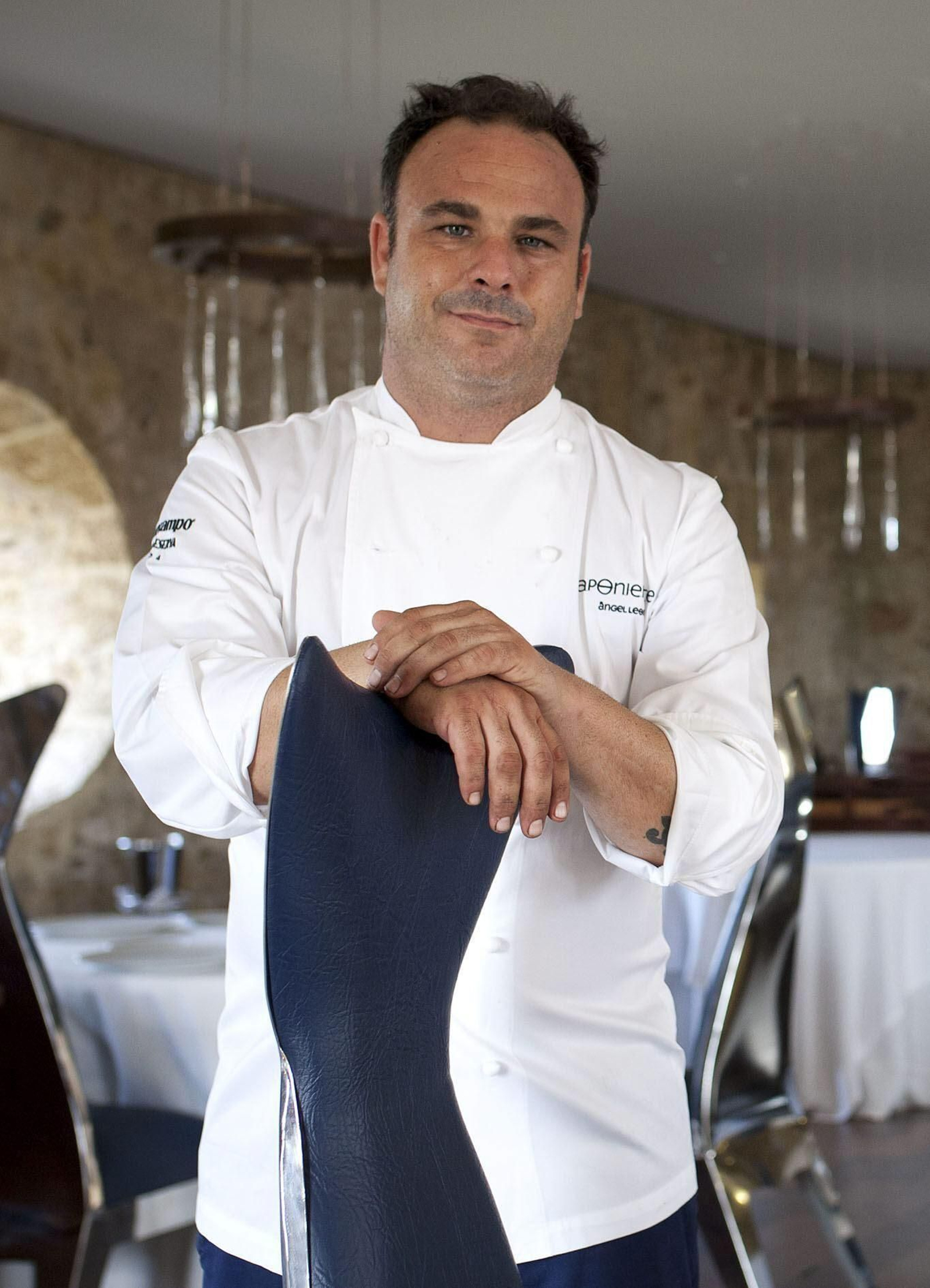 El cocinero Ángel León.