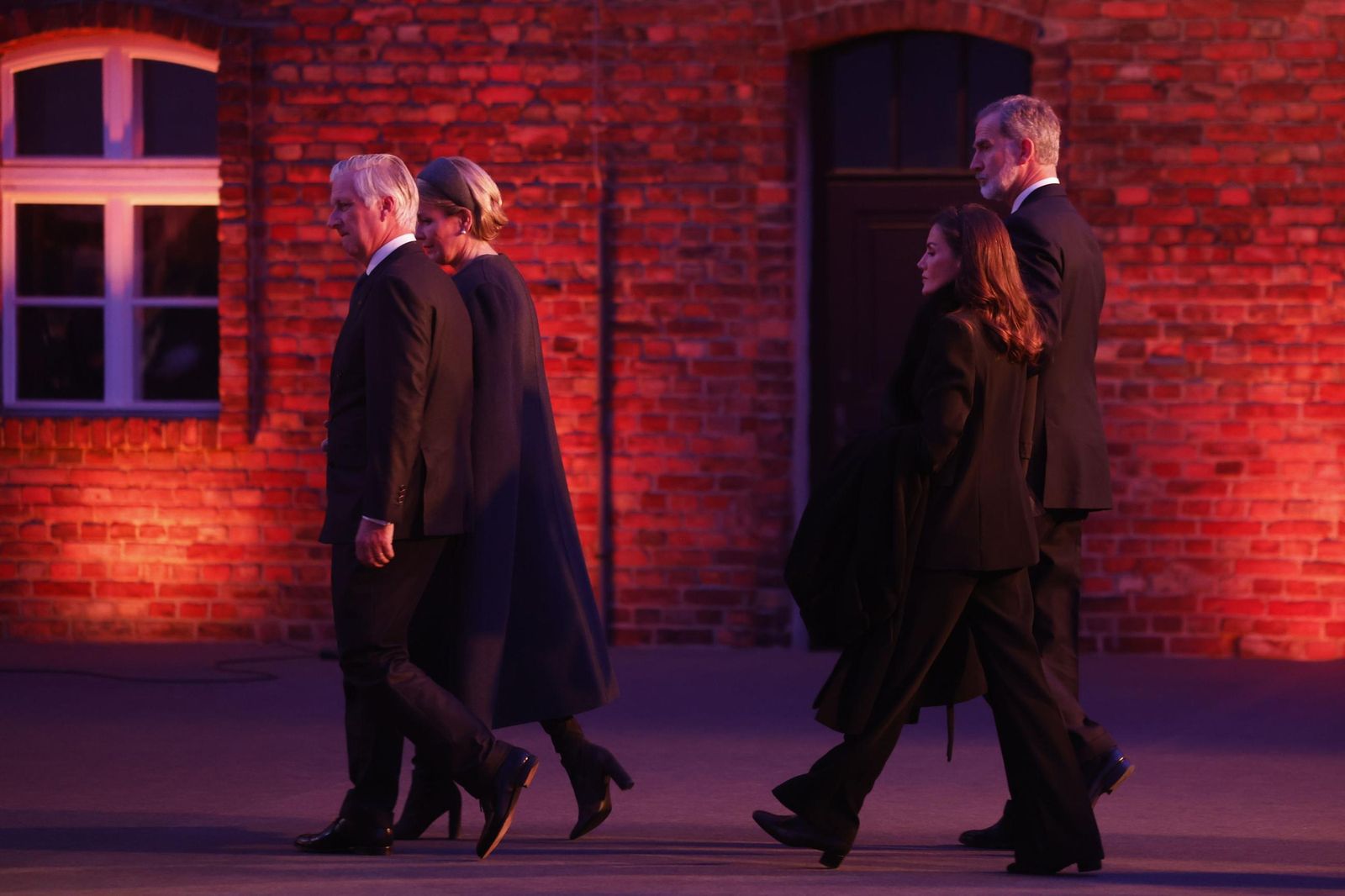 Los Reyes de España asisten al 80 aniversario de la liberación del campo de concentración de Auschwitz