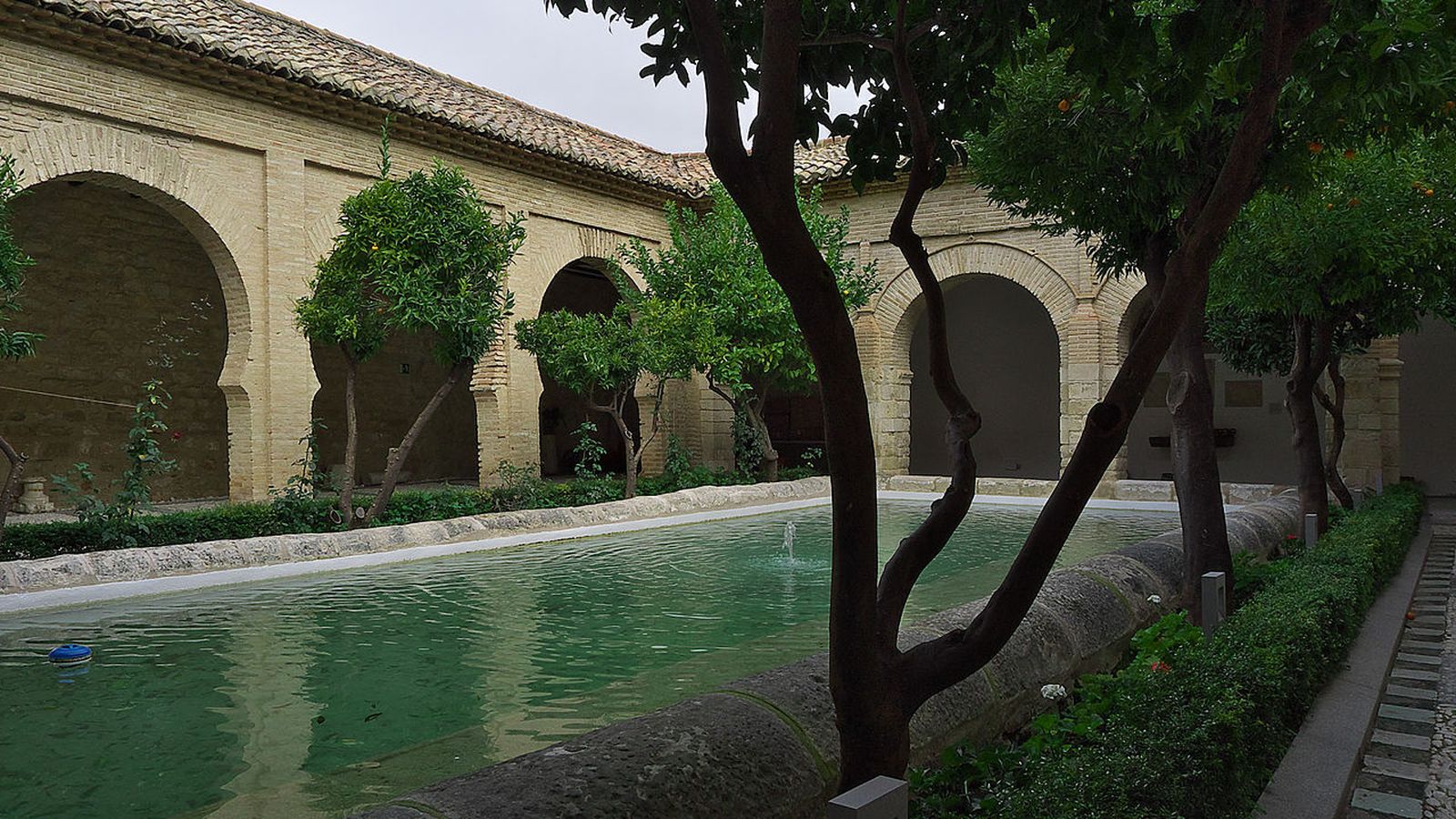 Antiguo patio de abluciones de la mezquita