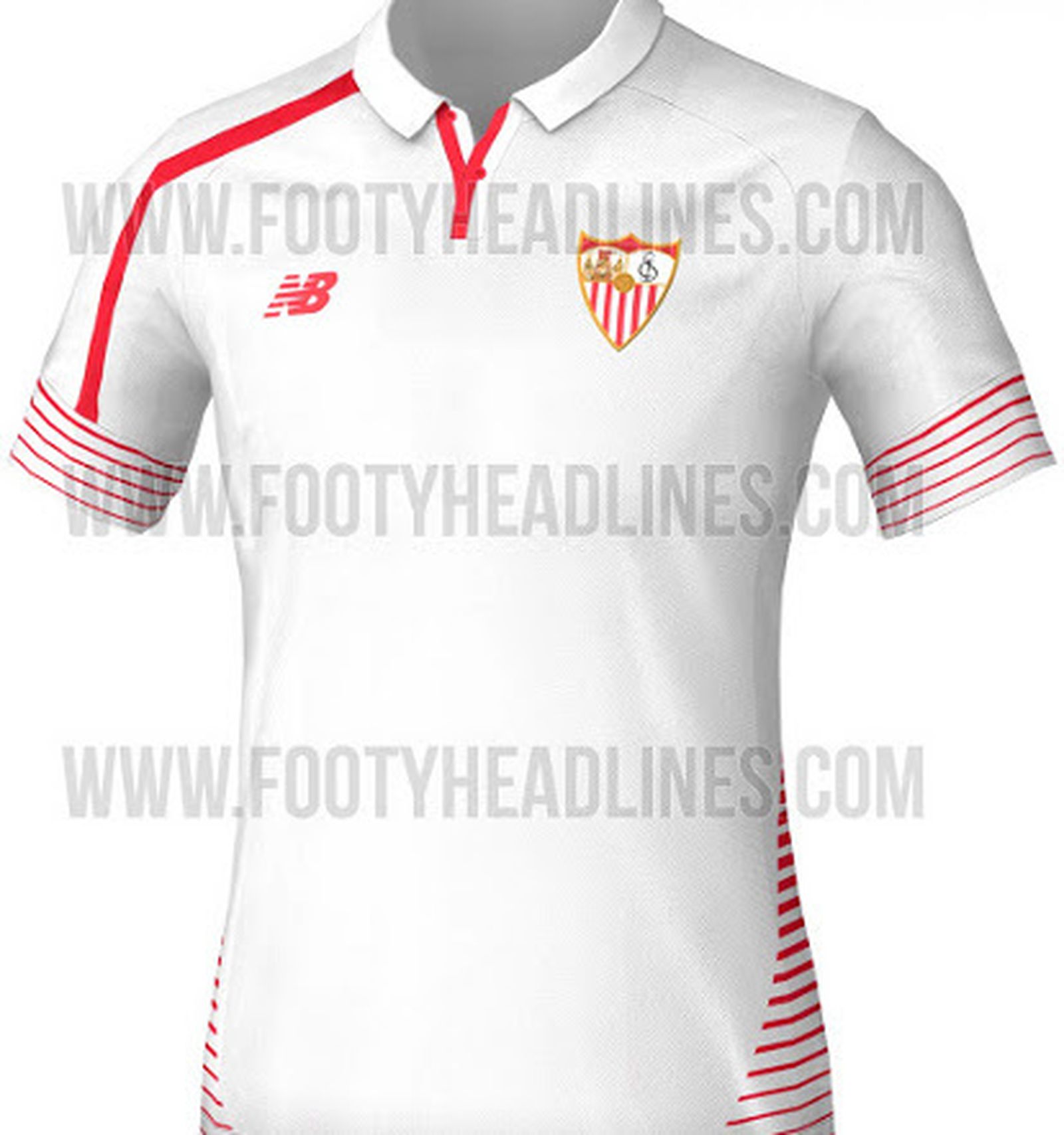 Filtrado en internet un boceto de la primera equipación del Sevilla