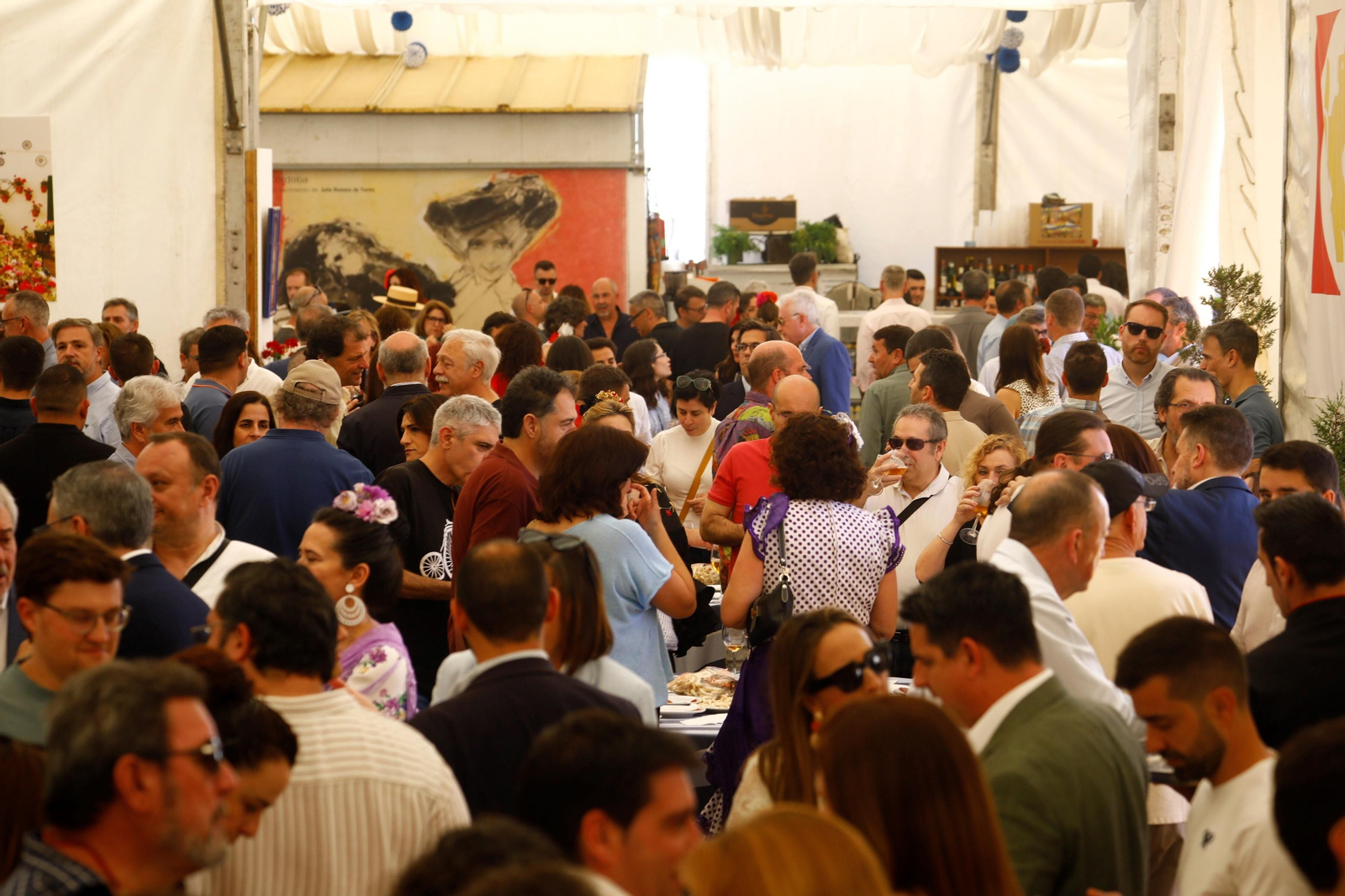 Las recepciones del miércoles de la Feria de Córdoba, en imágenes