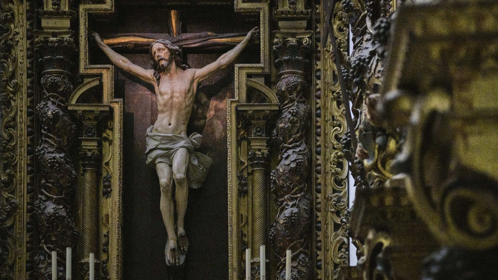 El Cristo de la Salud de la iglesia de Santiago