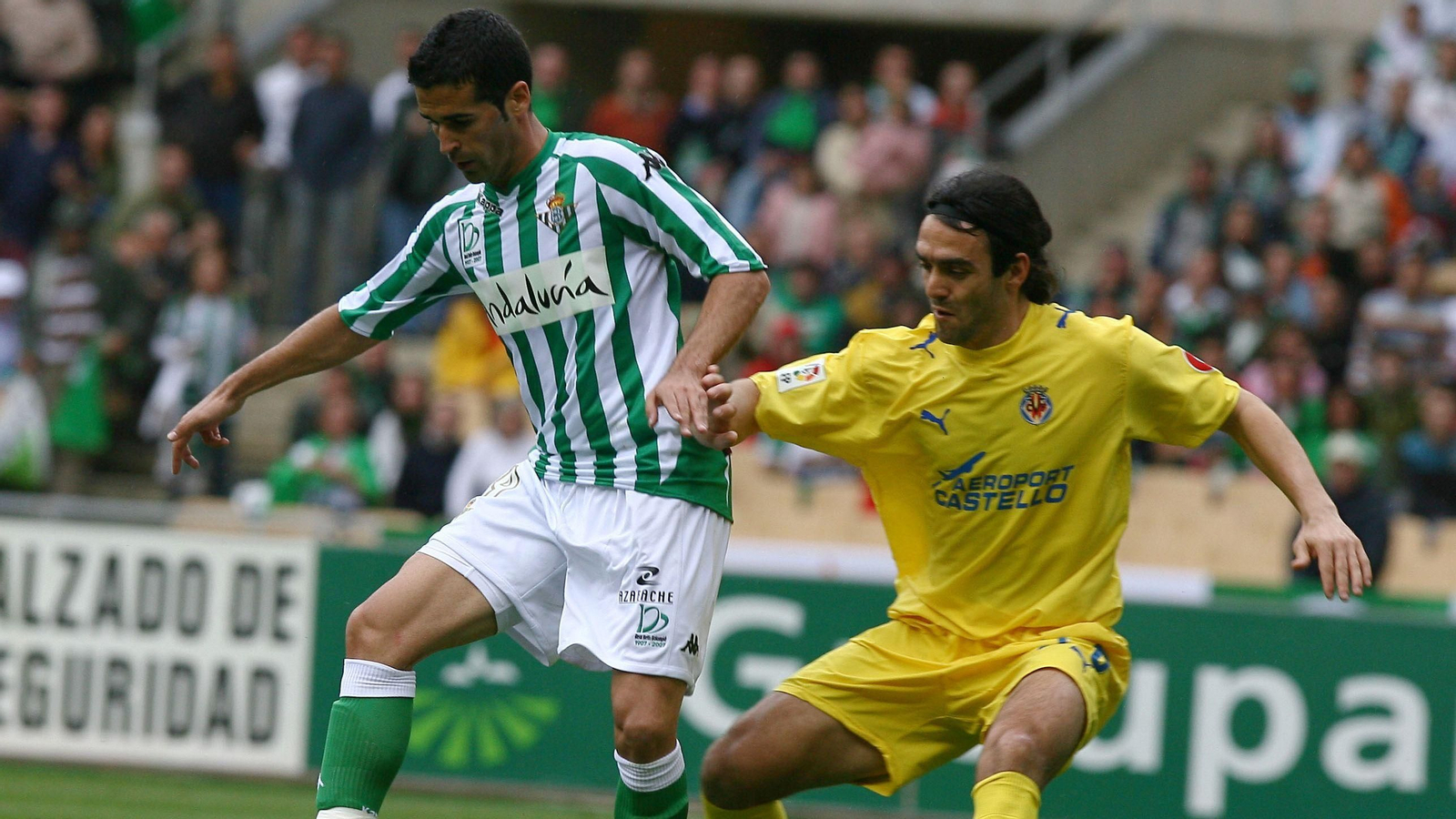 Encuentro del Betis y el Villarreal en La Cartuja