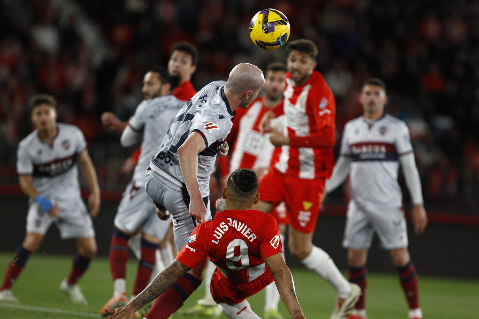 Las mejores imágenes del partido U.D. Almería-Levante U.D.