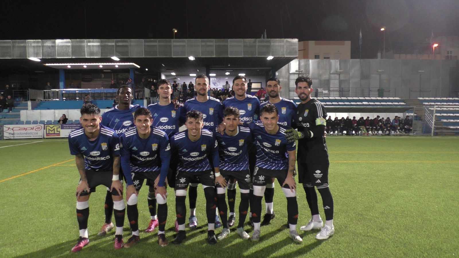 Once inicial del XCD en Alcalá.