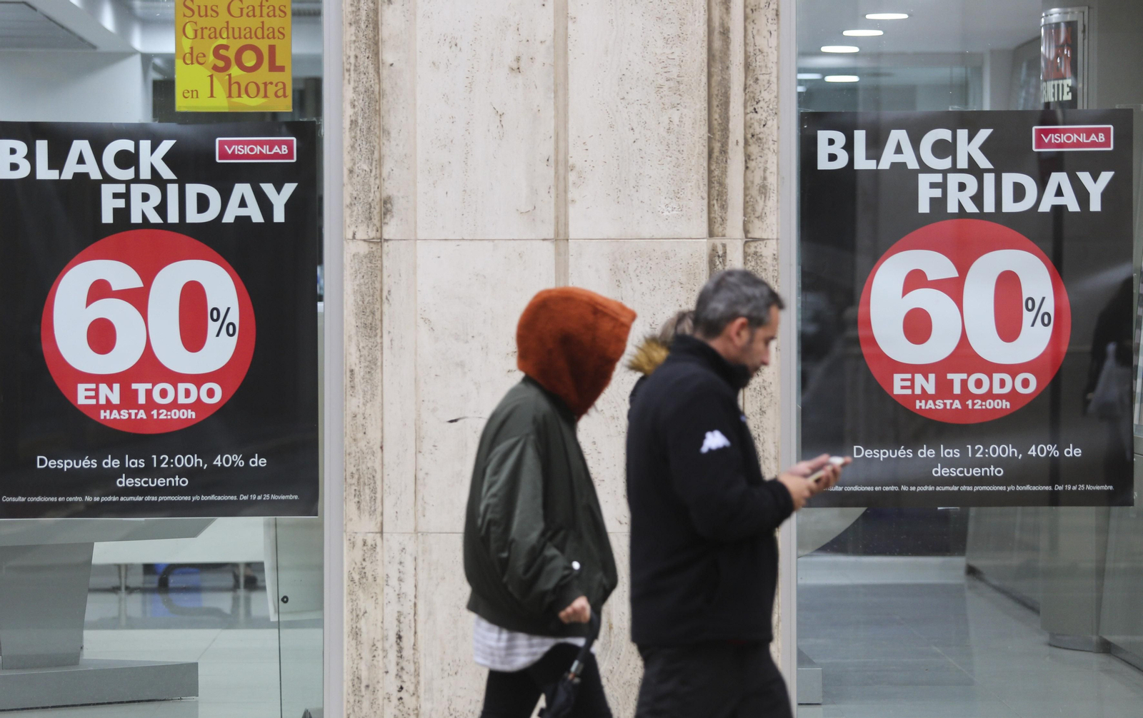 El 'black friday' inunda todo el sector comercial. El 'black friday' inunda todo el sector comercial.