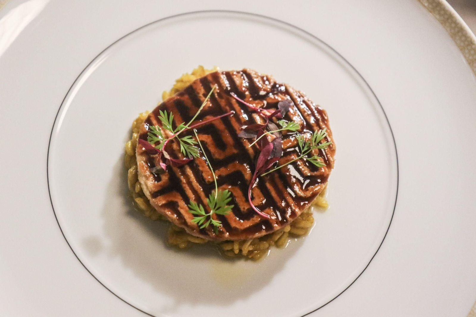 El impresionante menú a cuatro manos en el Claustro de Santa Paula, las imágenes