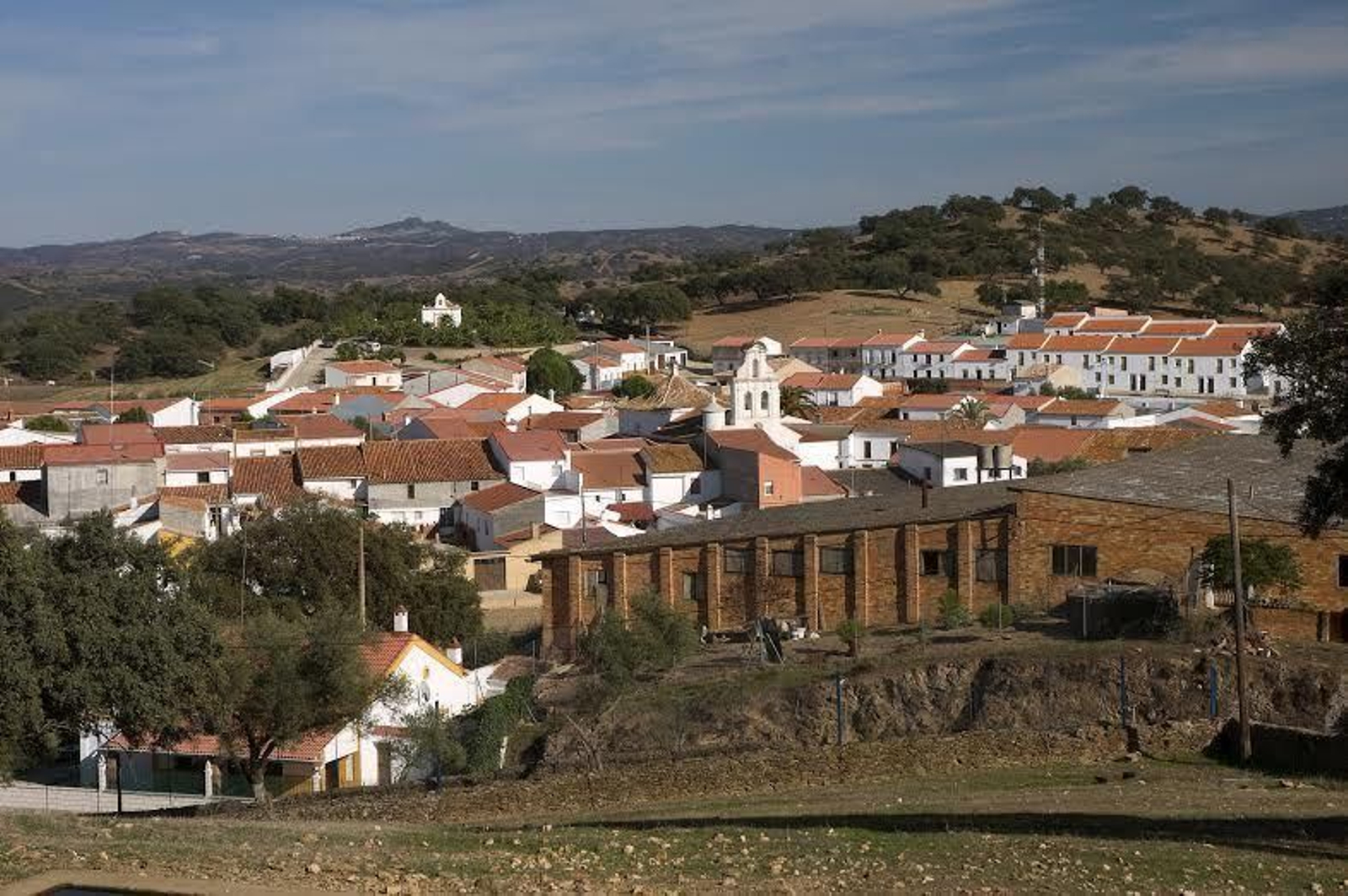 Panorámica de Villanueva de las Cruces
