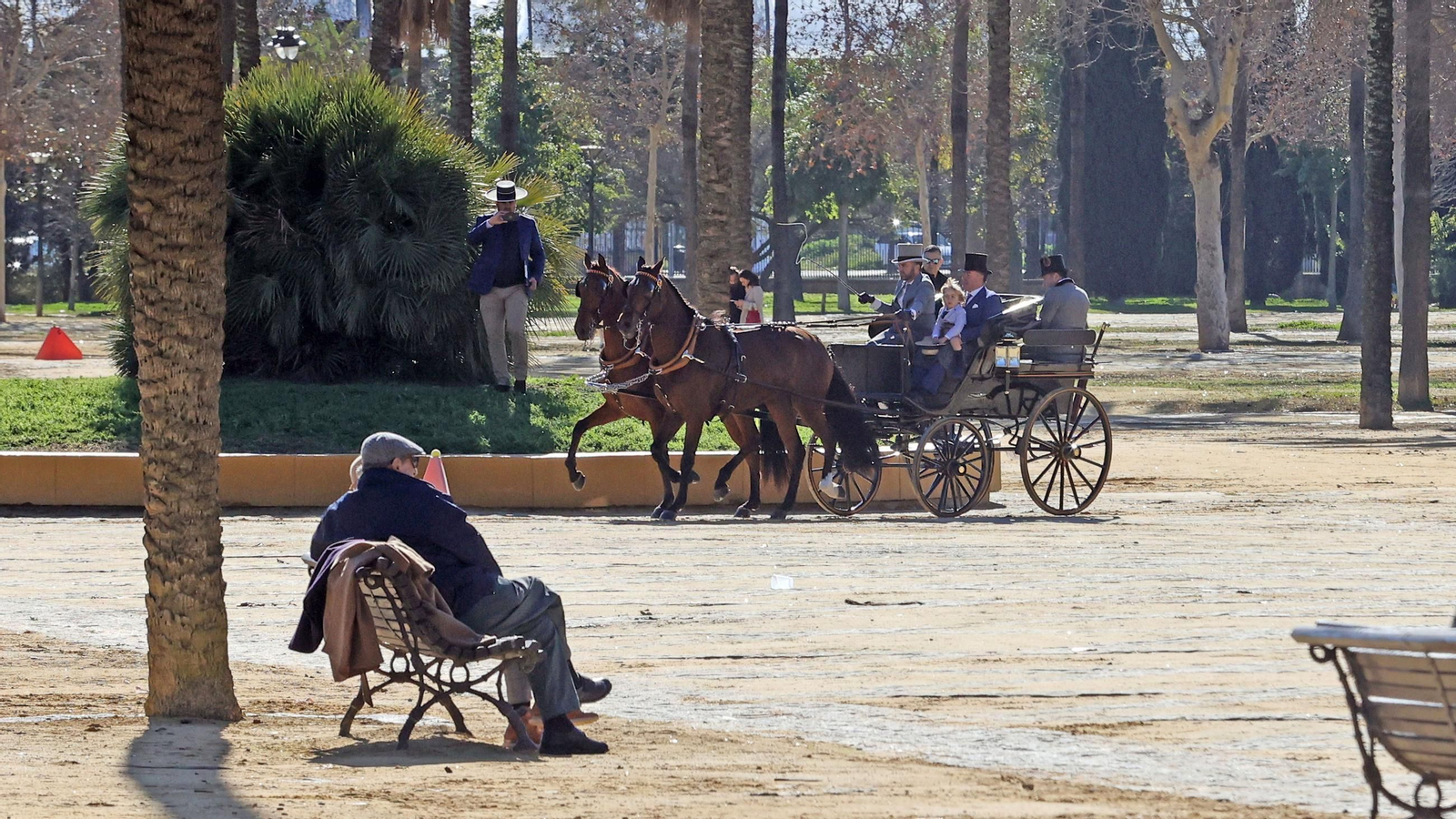 Concurso de enganches por las calles de Jerez