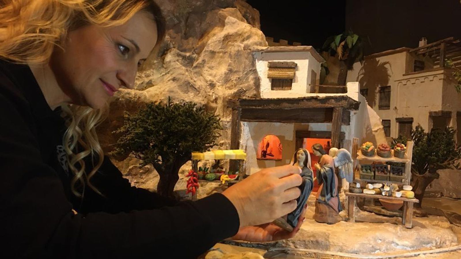 La belenista Mayka Gómez