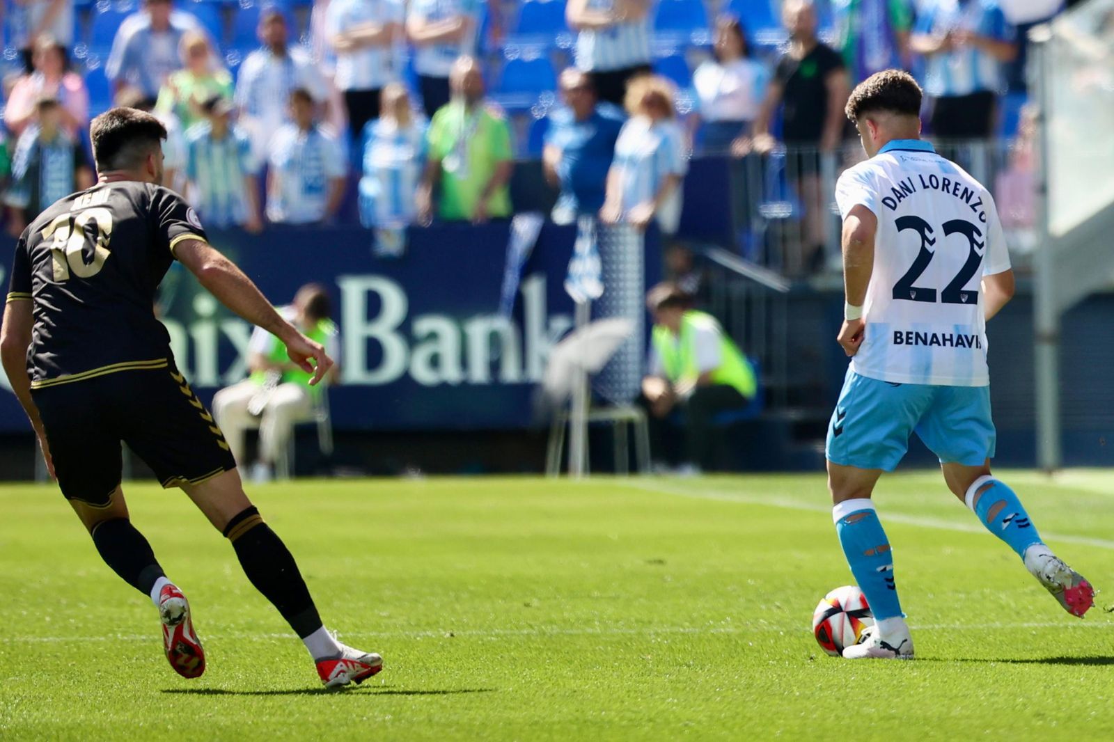 El Málaga CF - Intercity, en fotos