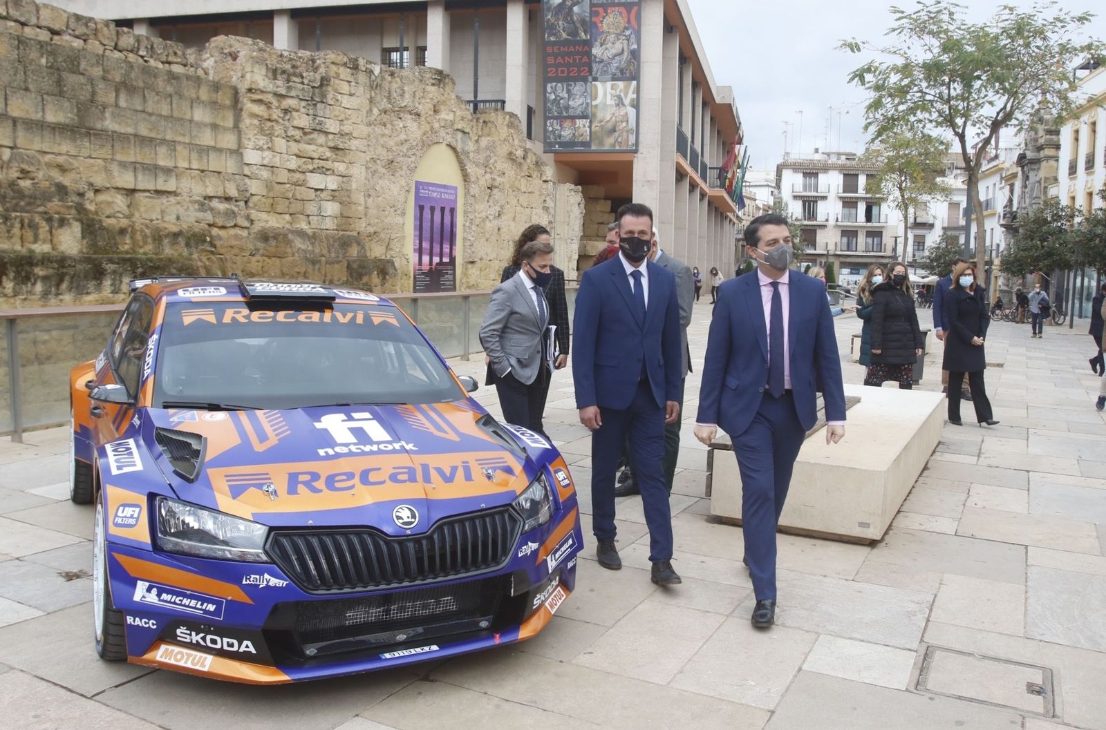 Las imágenes de la presentación del Rallye Sierra Morena 2022