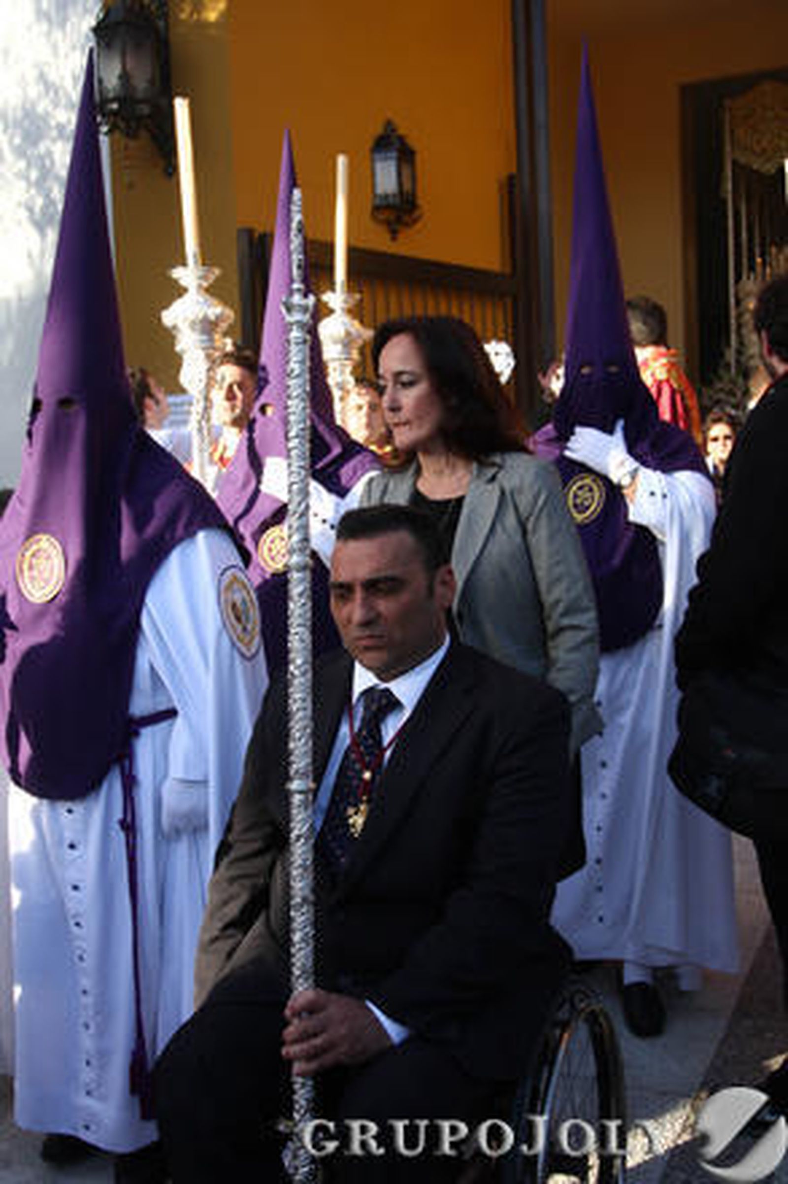 La Hermandad de Jesús de Nazaret, de Pino Montano. 

Foto: Belen Vargas