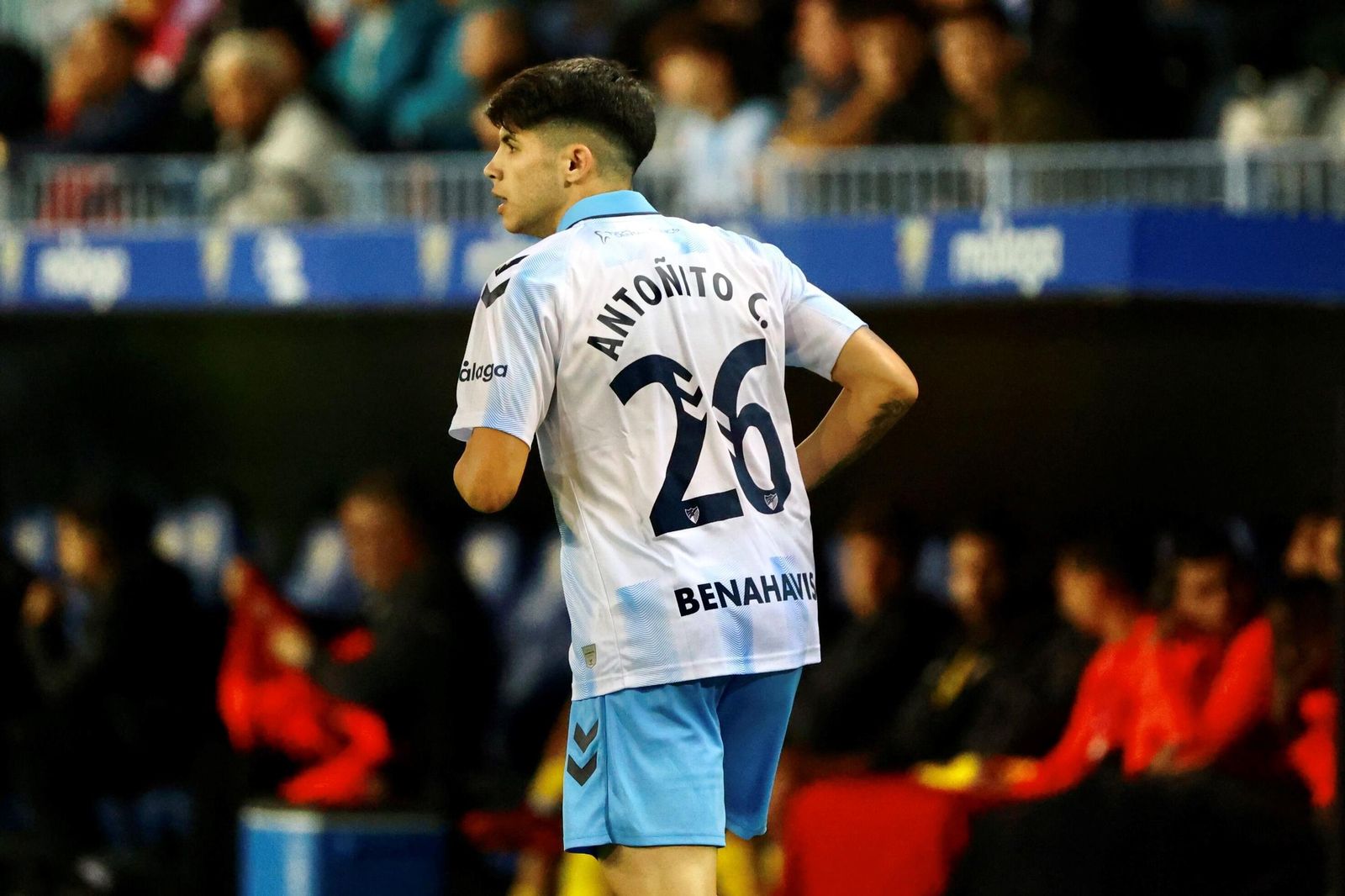 La etapa de Antoñito Cordero en el Málaga CF, en fotos