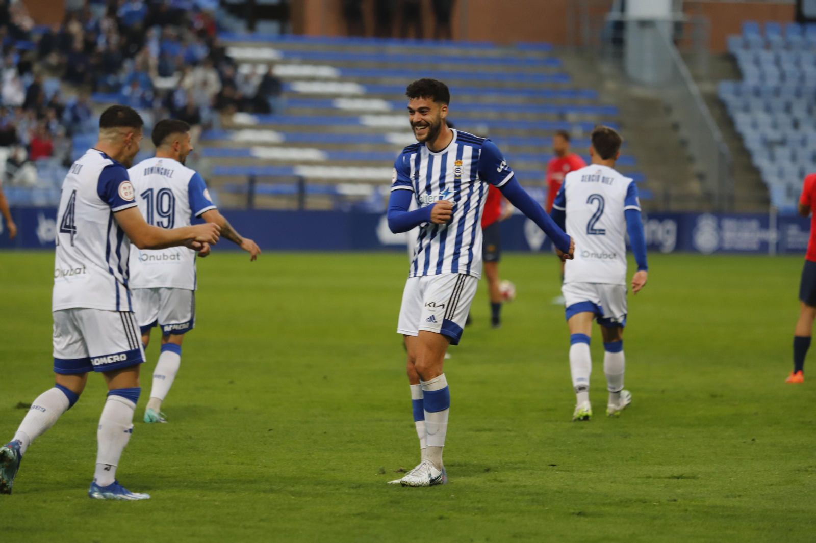 Imágenes del encuentro entre el Recreativo Huelva y el San Fernando