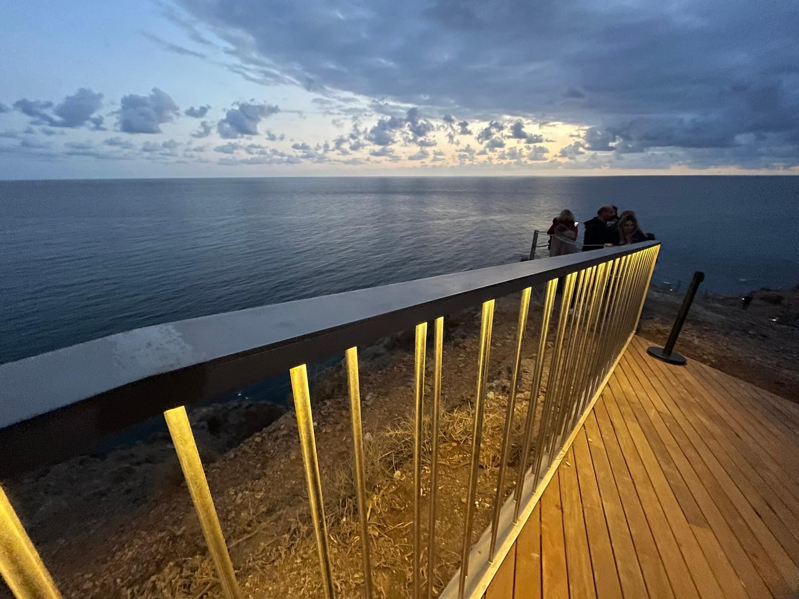 Así es el nuevo mirador que ha inaugurado Torrenueva Costa