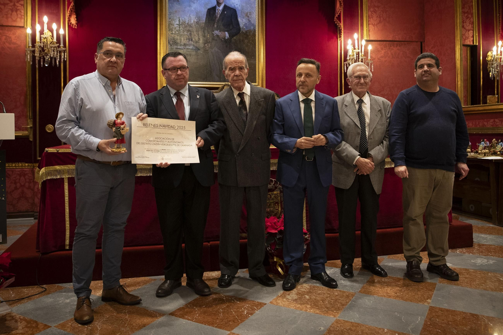 Fotos: así han sido galardonados los ganadores del Concurso Municipal de Belenes 2025 en Granada