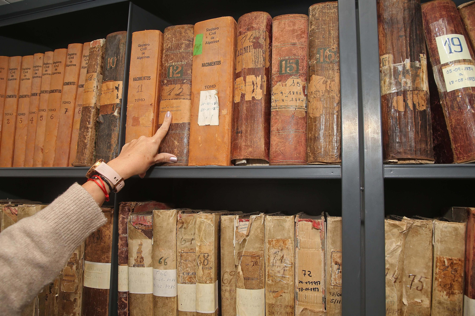 Fotos del colapso en el Registro Civil de Algeciras