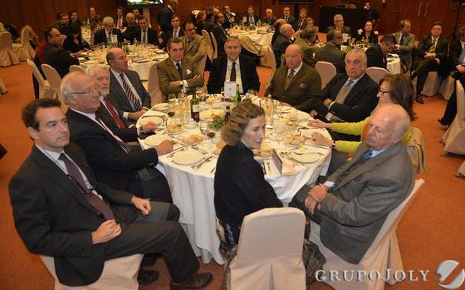 Felipe Medina, Javier Gonzalo, Francisco Ballester, Salvador Loring, Fernando de Parias, Alfonso Pérez, Álvaro Domecq Romero, Huberto Domecq, María Caballos, Luis Manuel Halcón y María Luisa Guardiola. / Juan Carlos Vázquez