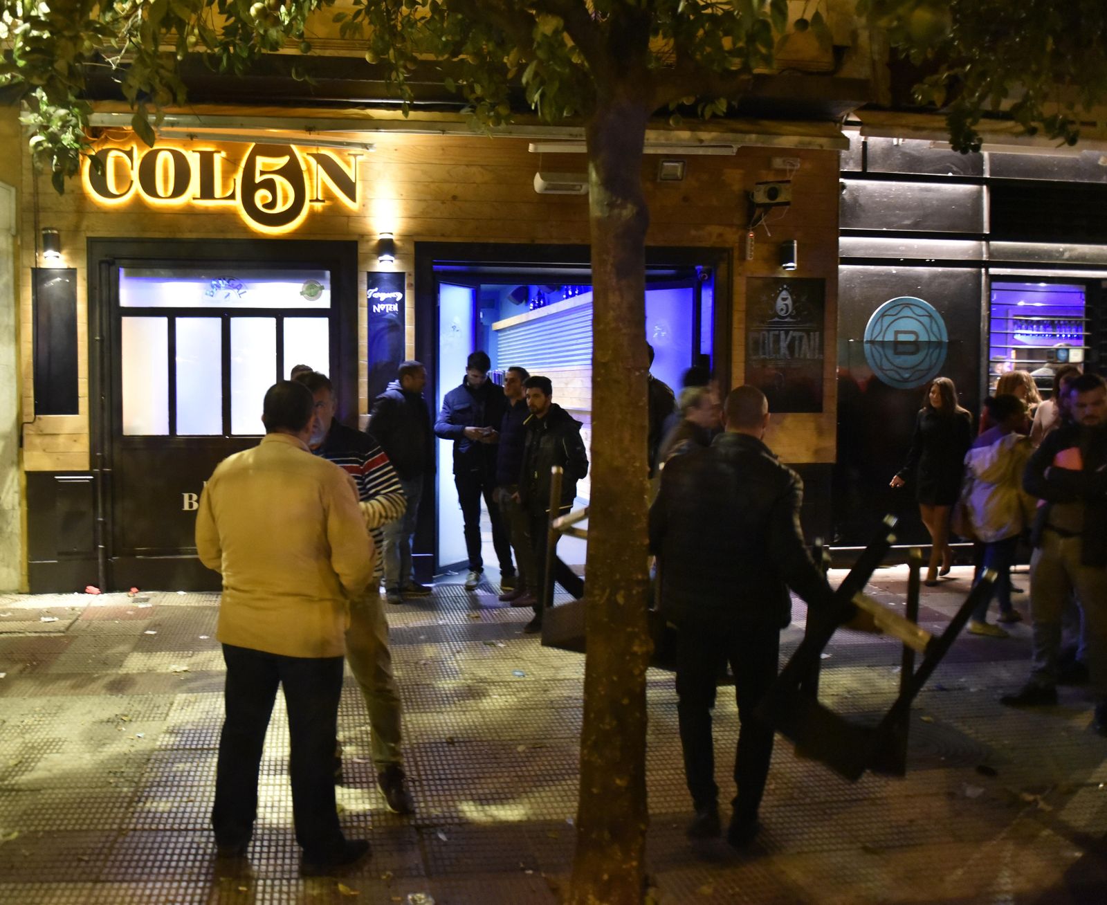 Dispositivo policial contra la movida