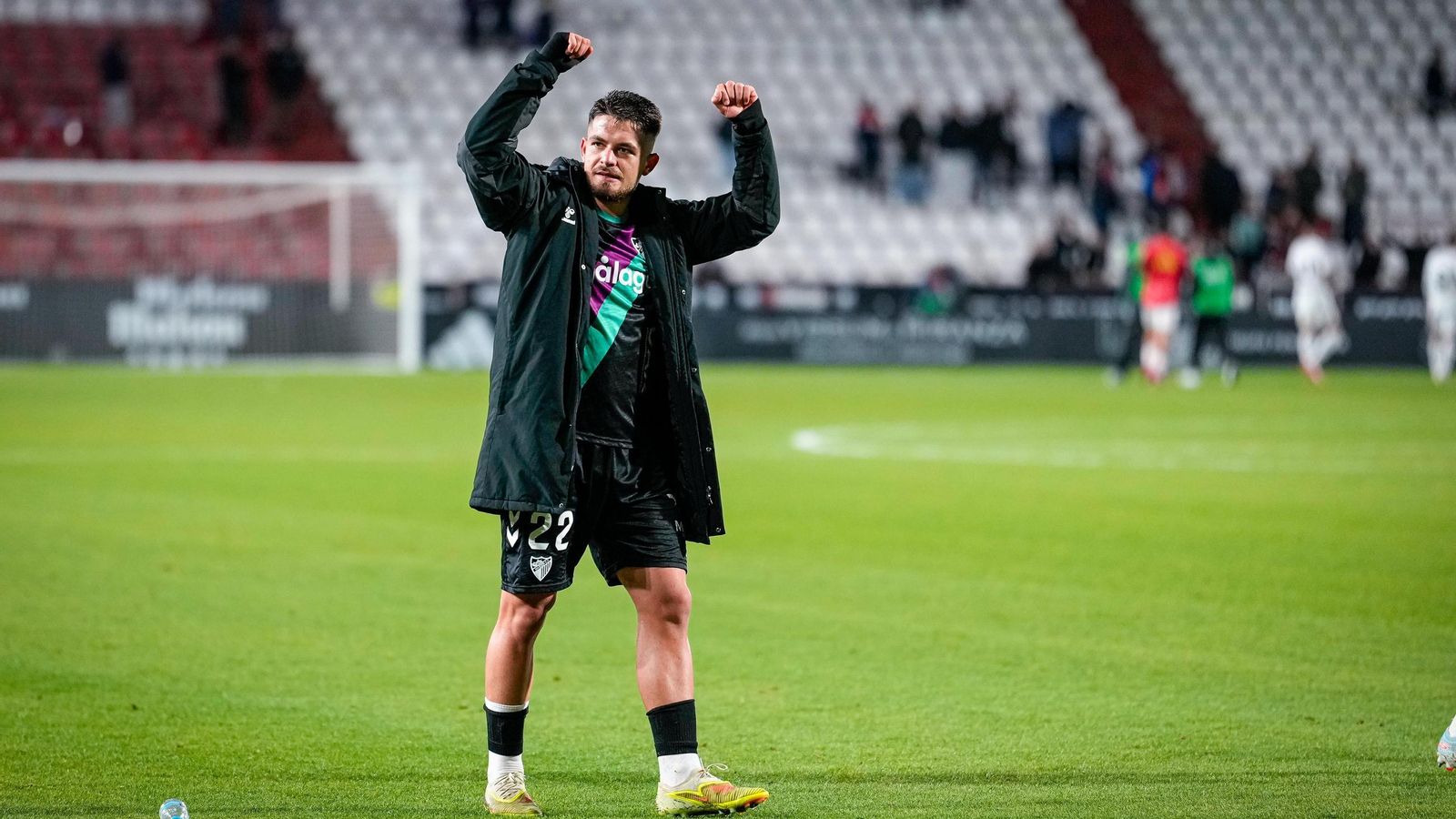 Dani Lorenzo celebra en Albacete.