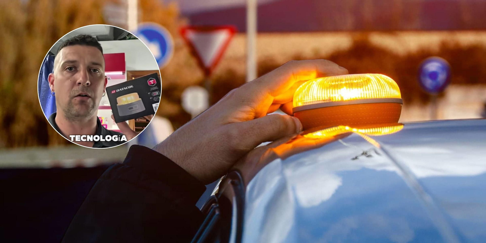 Algunos fabricantes solicitante que el conductor se registre en aplicaciones externas, un trámite prescindible para utilizar la baliza V16.