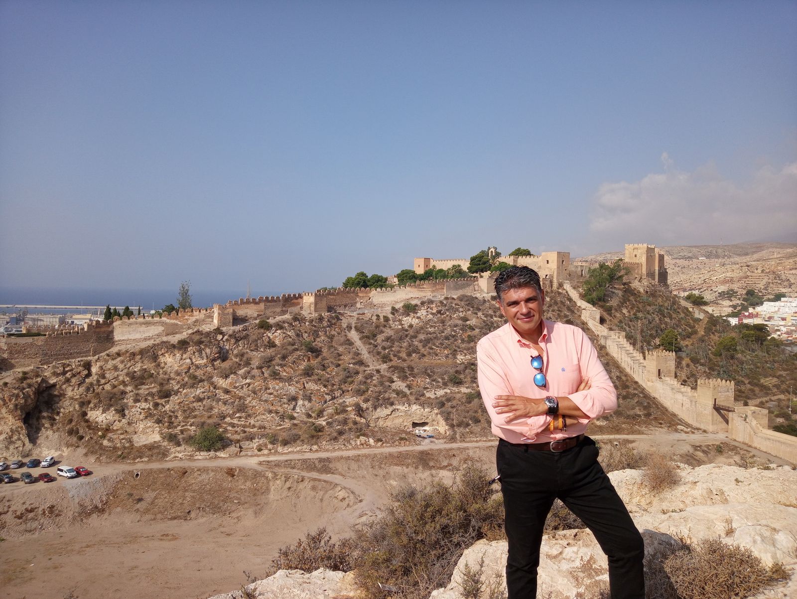 Miguel Cazorla, en La Hoya