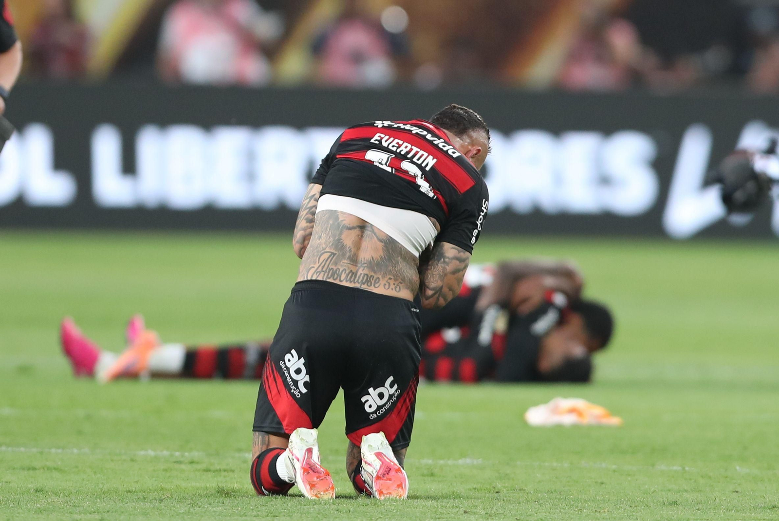 Las fotos de la final de la Copa Libertadores con triunfo de Flamengo sobre Palmeiras