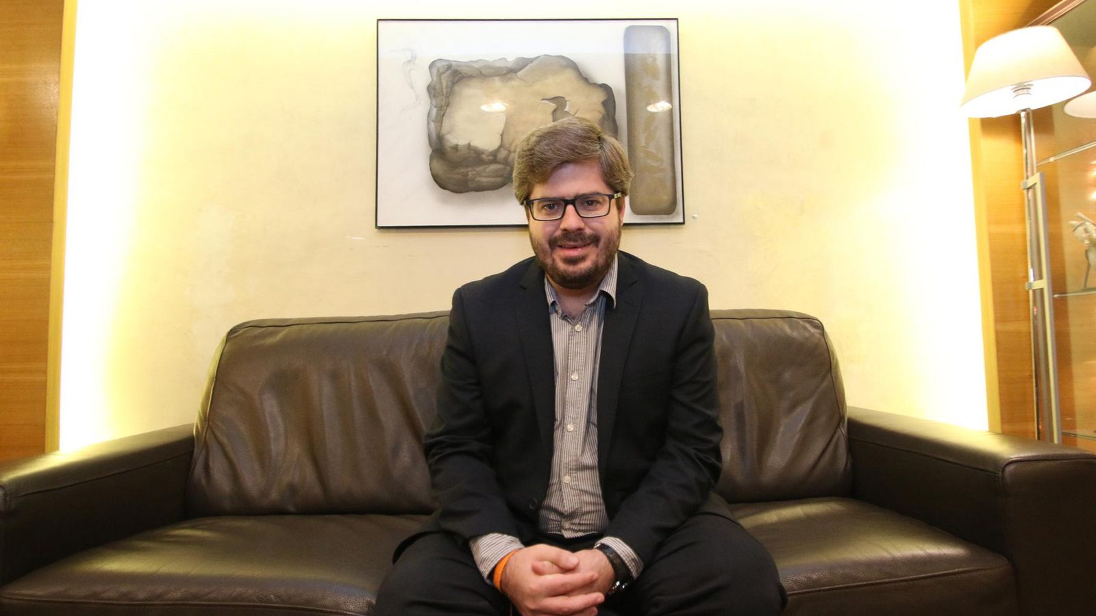 El autor del libro, Francisco Hervías