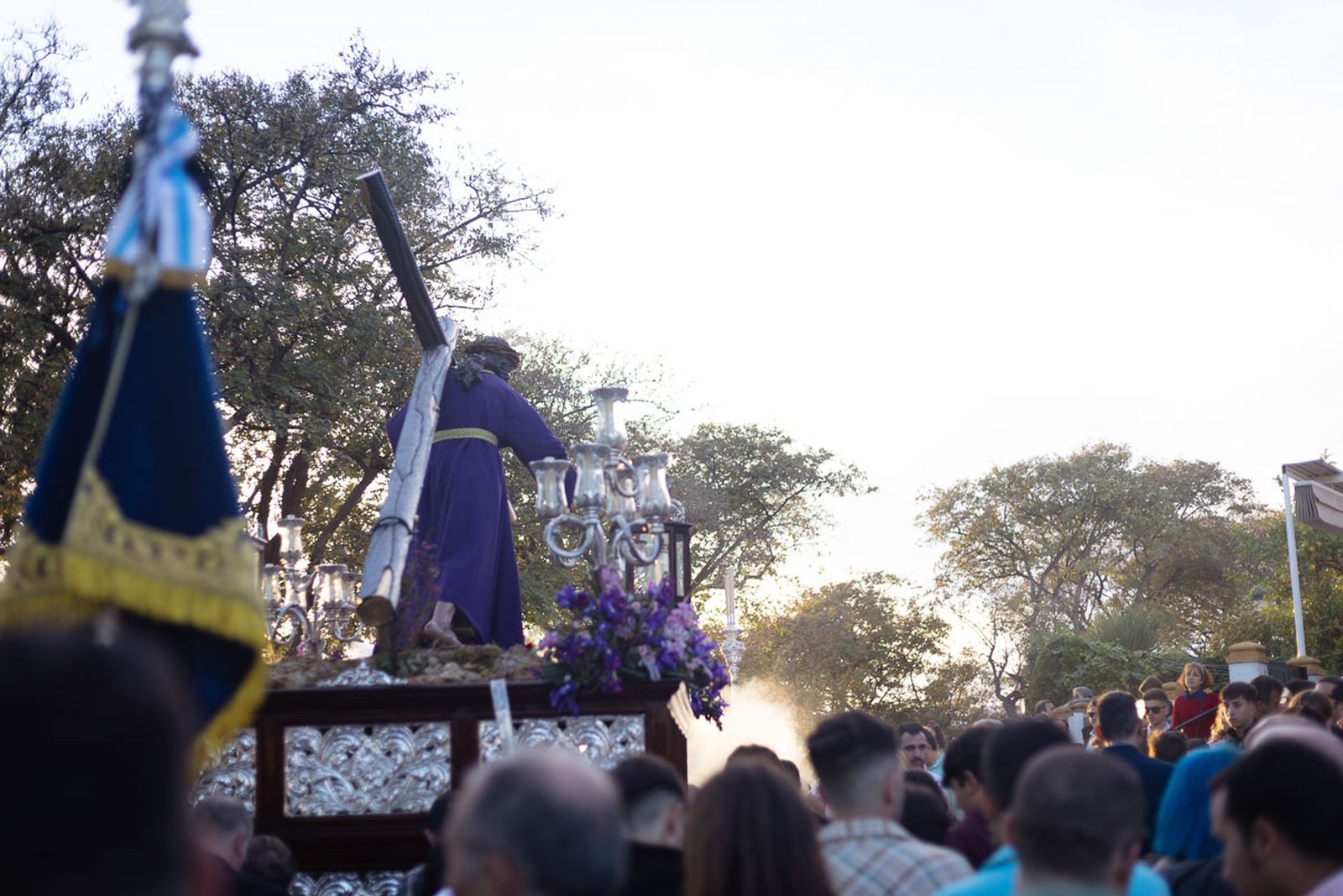 Imágenes de la procesión de Nuestro Padre Jesús de la Salvación