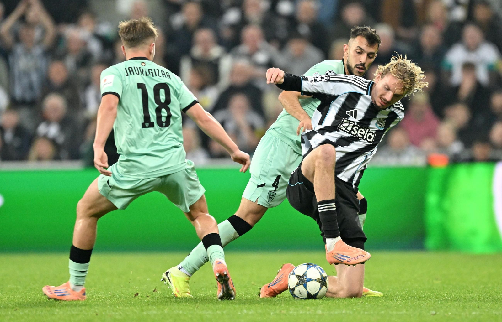 Las imágenes del Newcastle-Athletic