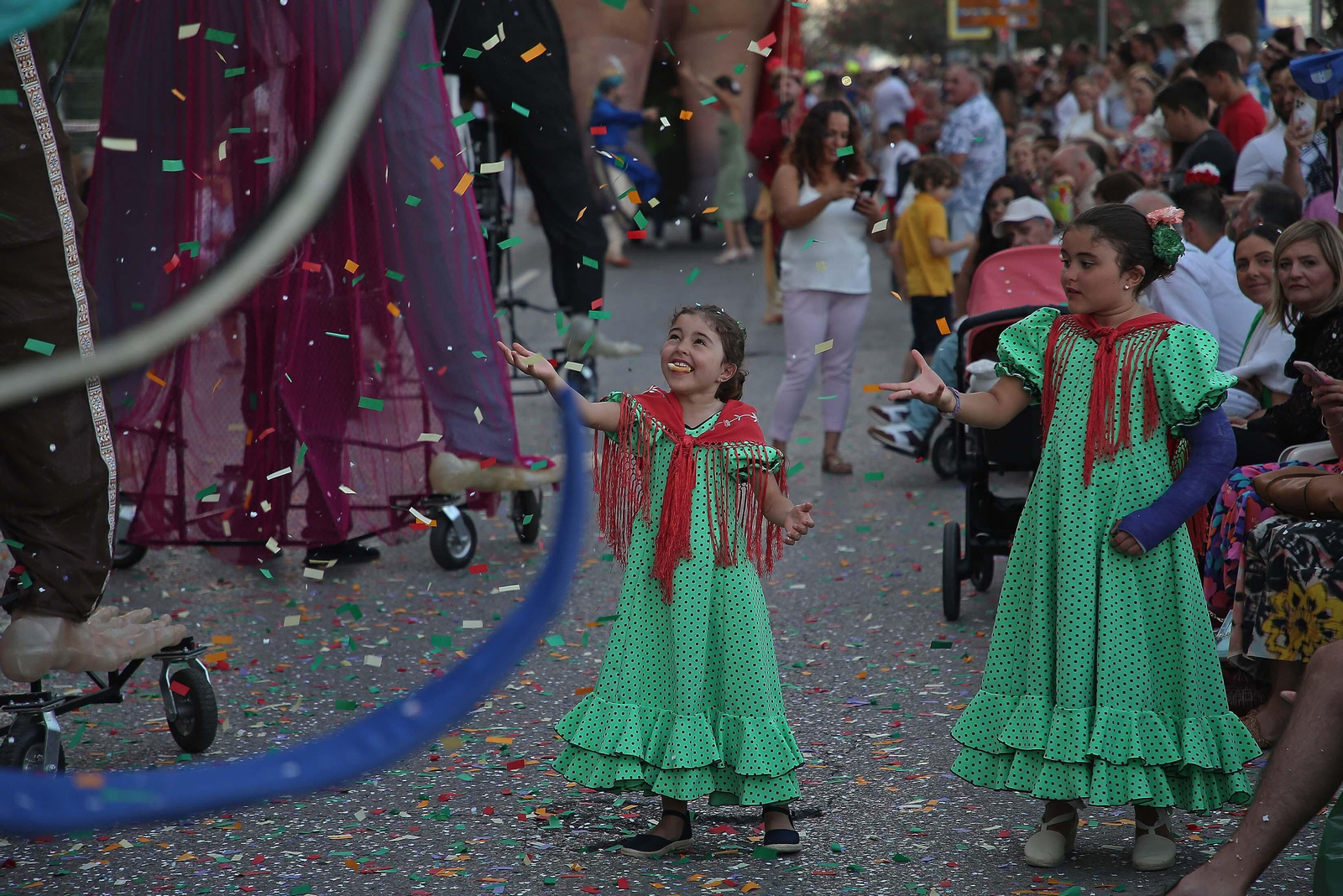 Fotos de la cabalgata de la Feria Real de Algeciras 2023