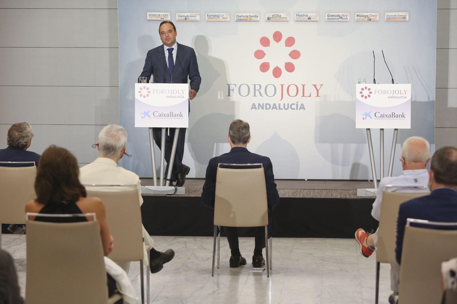 Fotos del Foro Joly con el economista José Carlos Díez