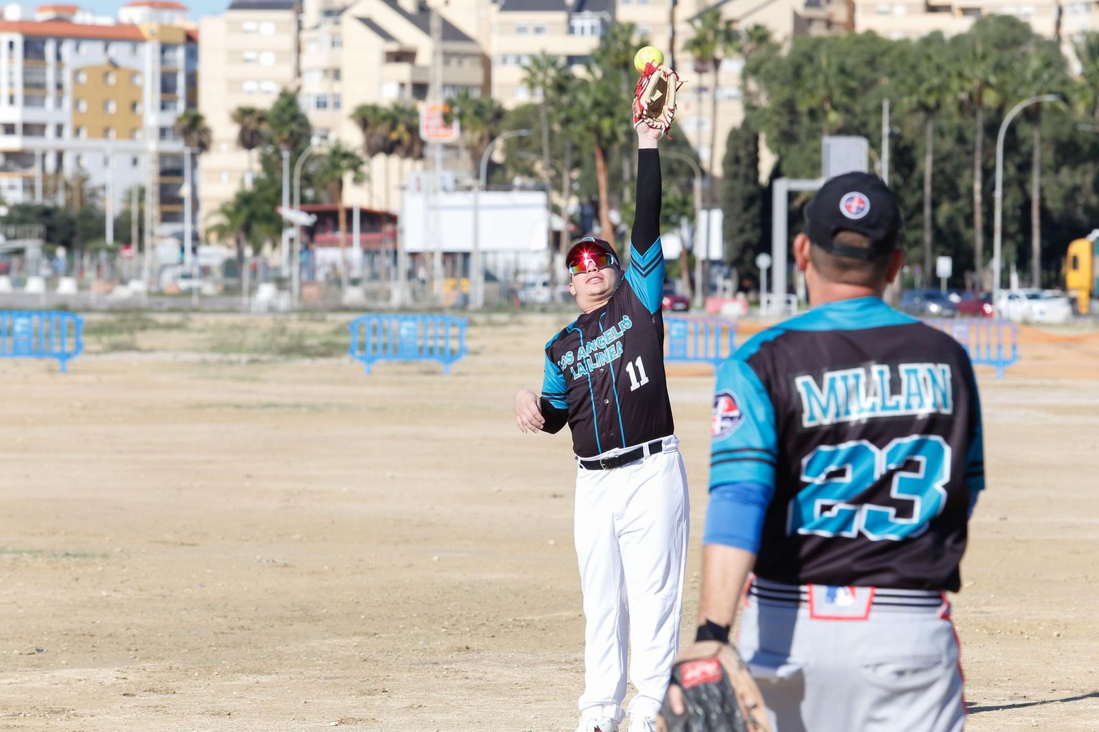 Las fotos del equipo de béisbol Los Ángeles de La Línea