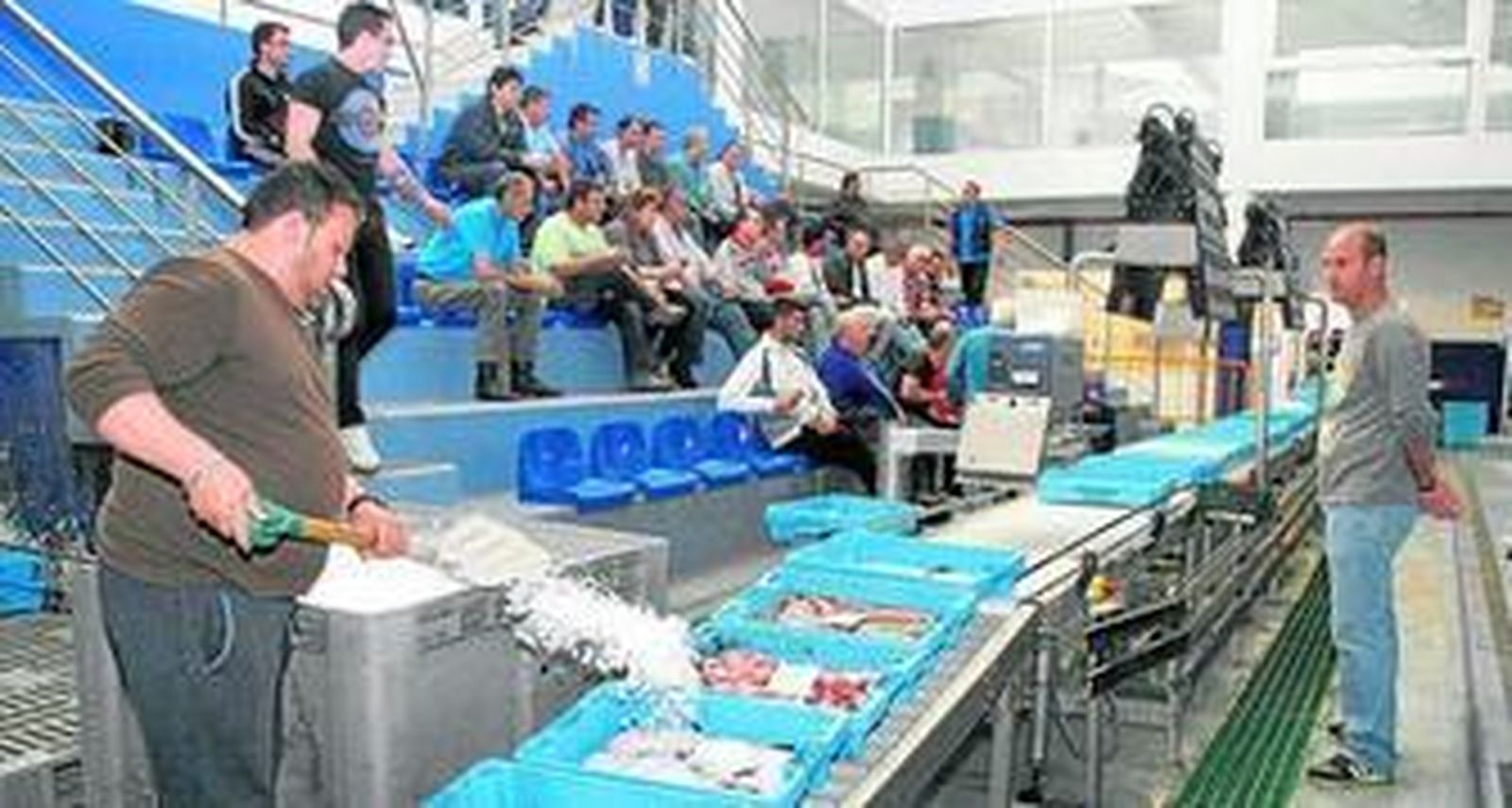 Lonja de la capital almeriense que explota la Federación Almeriense de Asociaciones Pesqueras.