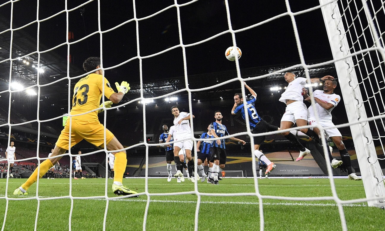 Imágenes del Sevilla-Inter de Milán