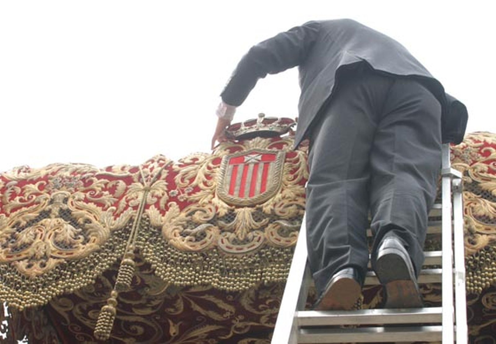 Santa Genoveva en procesión