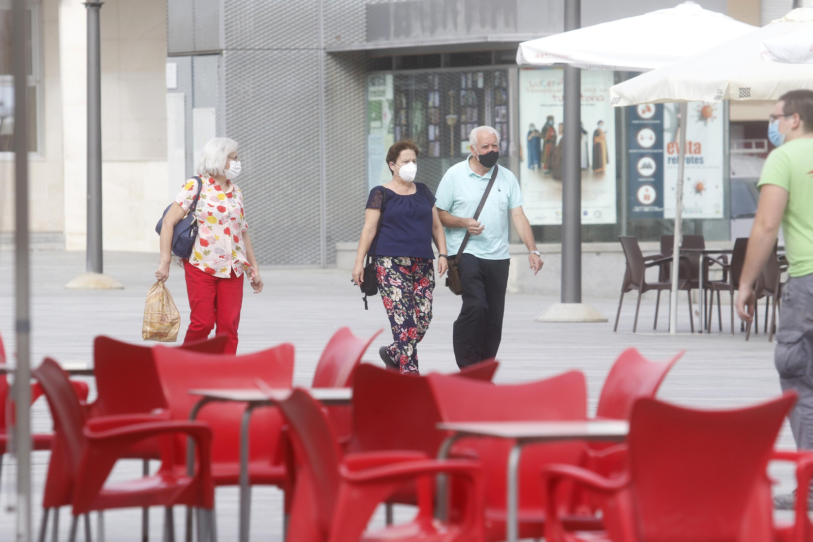 La semana 'horribilis' de Lucena a causa del covid, en fotografías