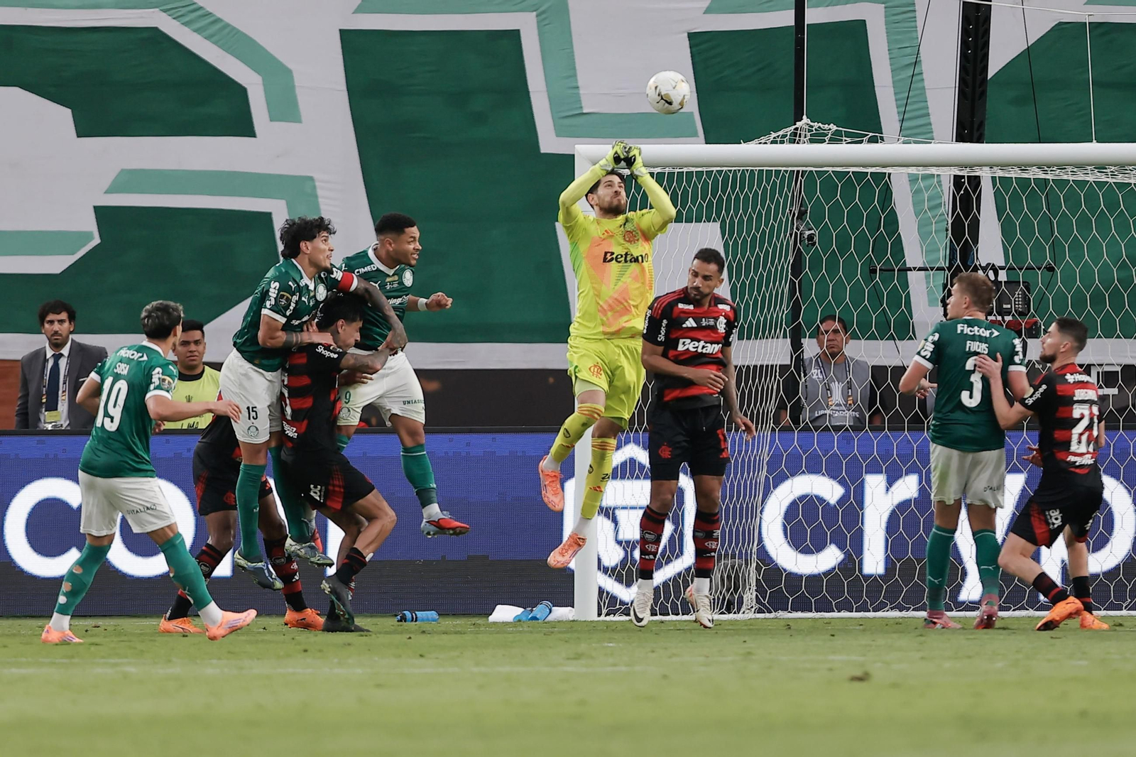 Las fotos de la final de la Copa Libertadores con triunfo de Flamengo sobre Palmeiras