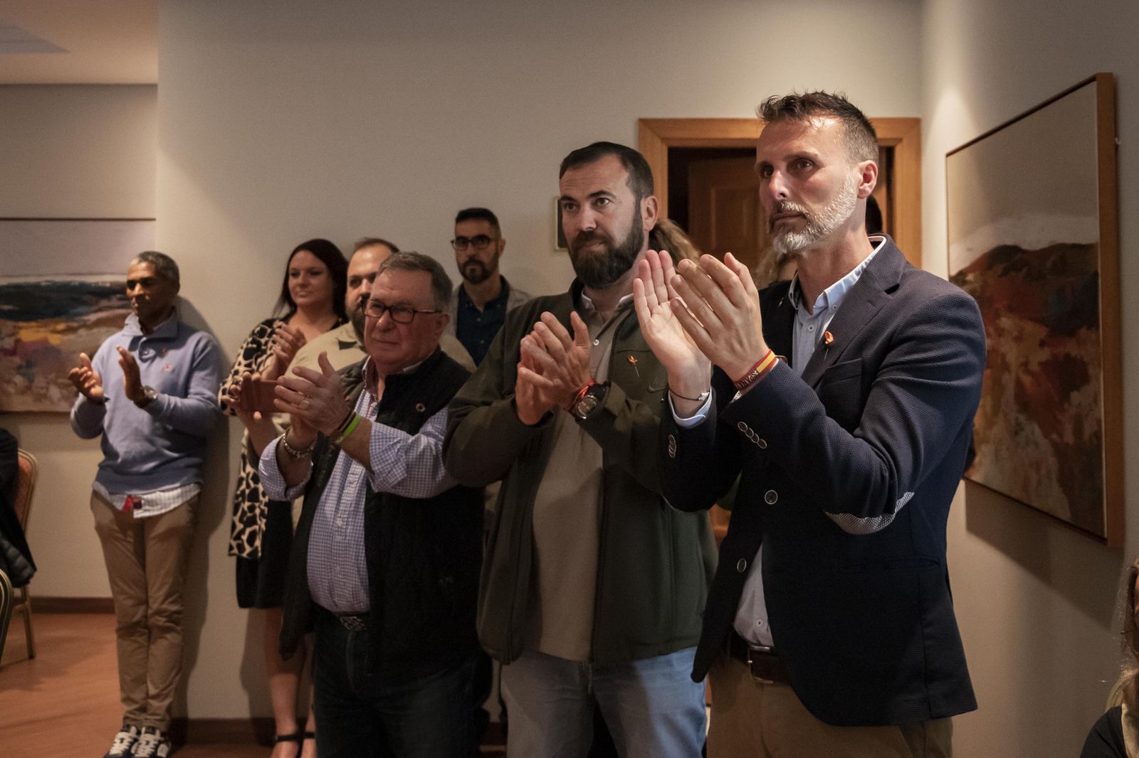 Espinosa de los Monteros, en un mitin de Vox en Jerez